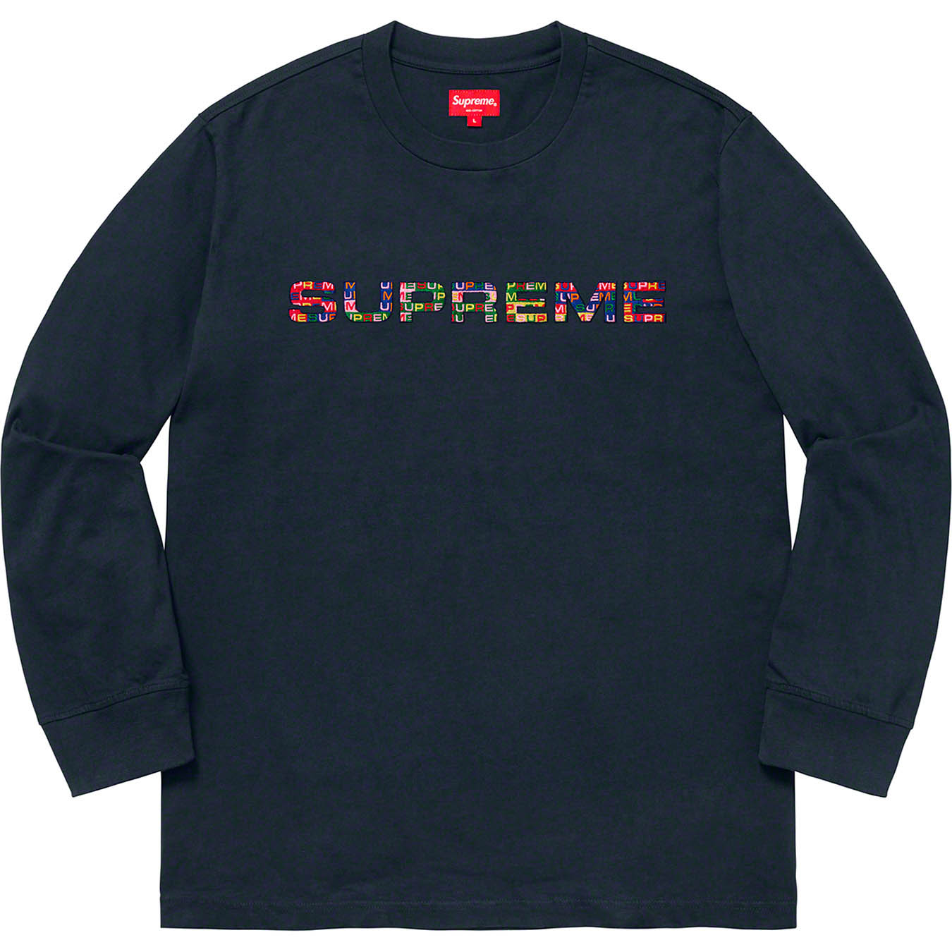 Supreme Meta Logo L/S Top