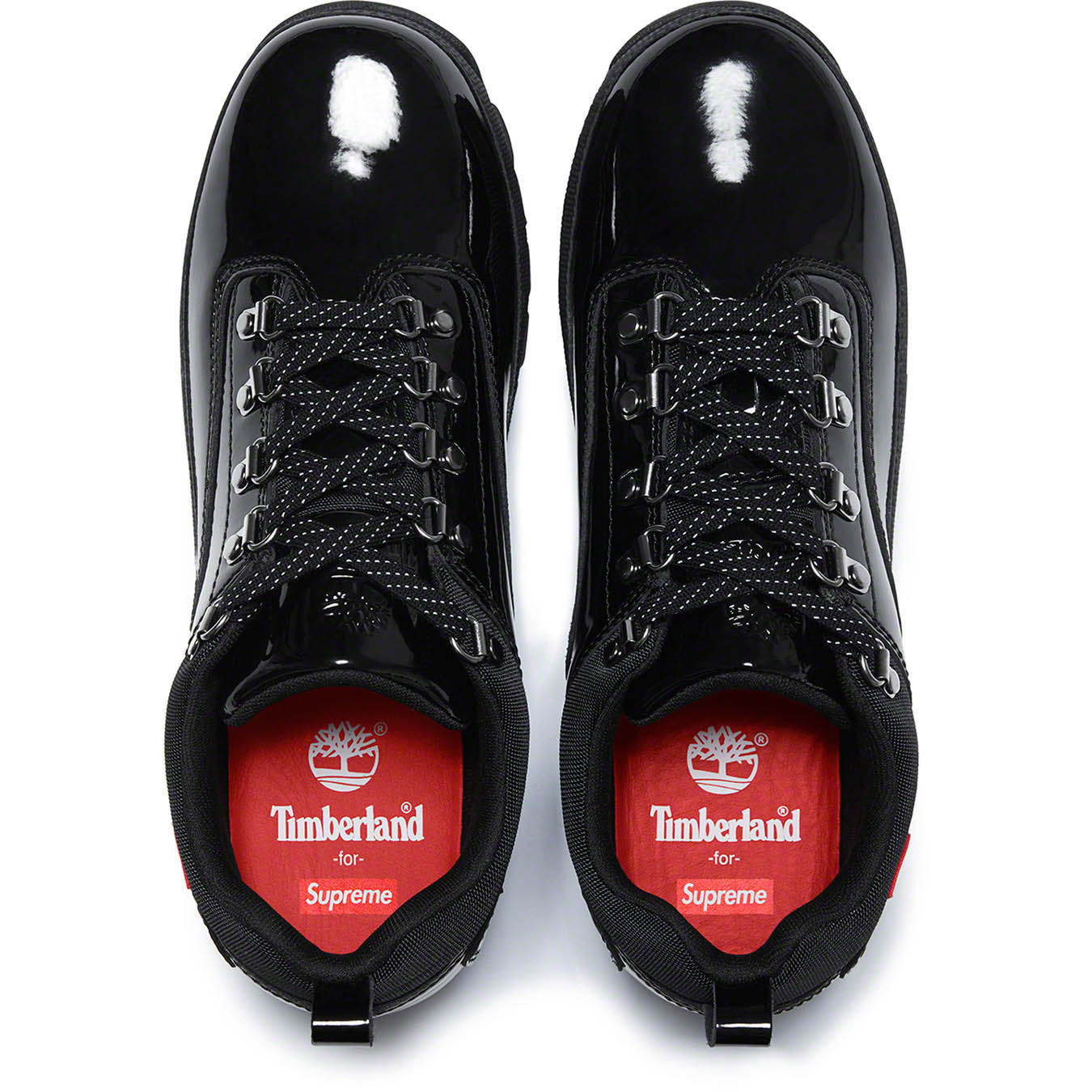 Supreme®/Timberland® Patent Leather Euro Hiker Low