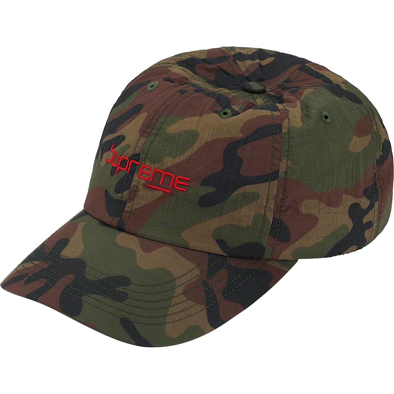 帽子supreme  Digital Logo 6-panel