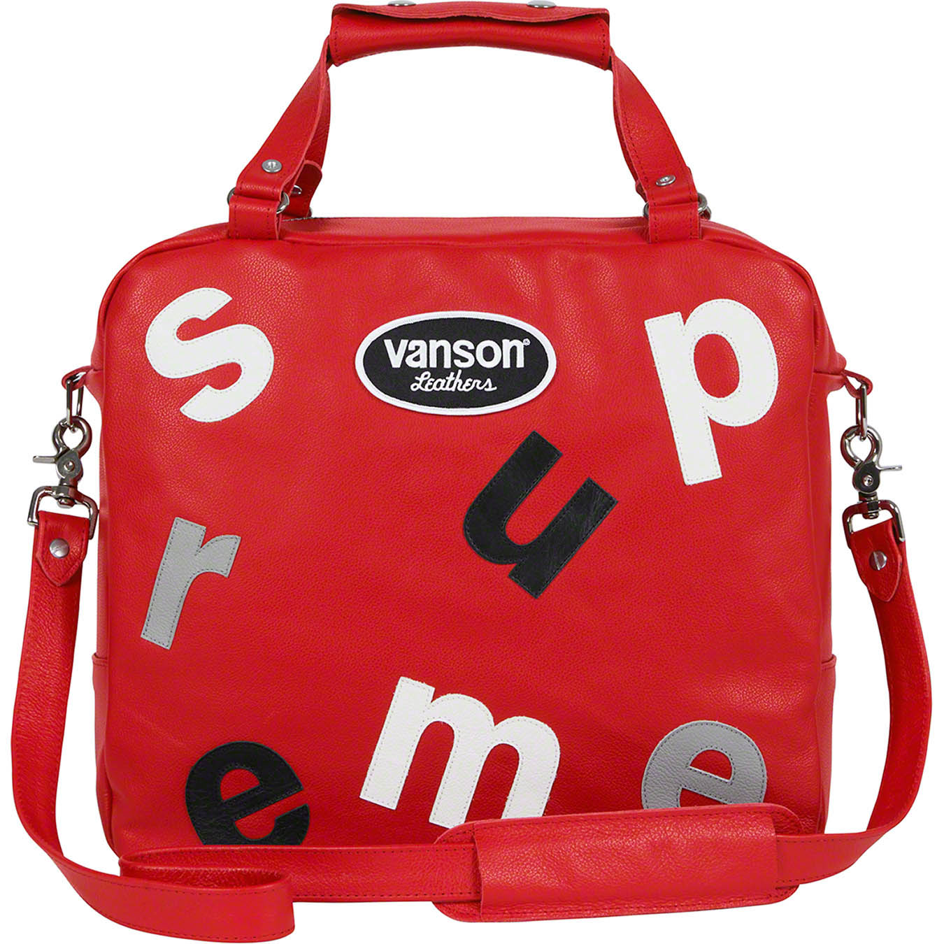 Supreme®/Vanson Leathers® Letters Bag