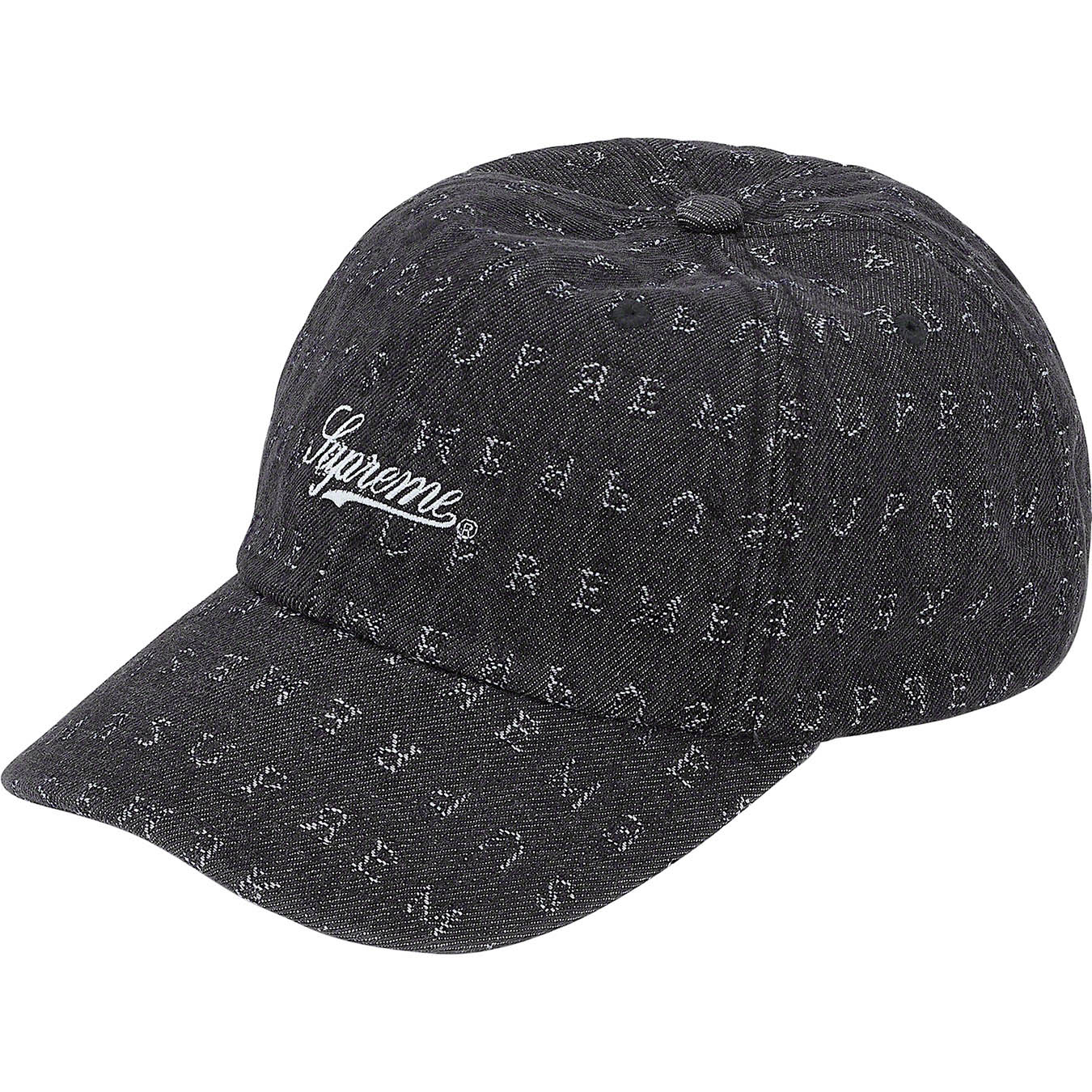 SUPREME Jacquard Logos Denim  G-Panel