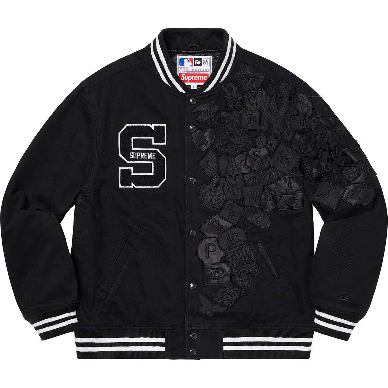 Supreme®/New Era®/MLB Varsity Jacket