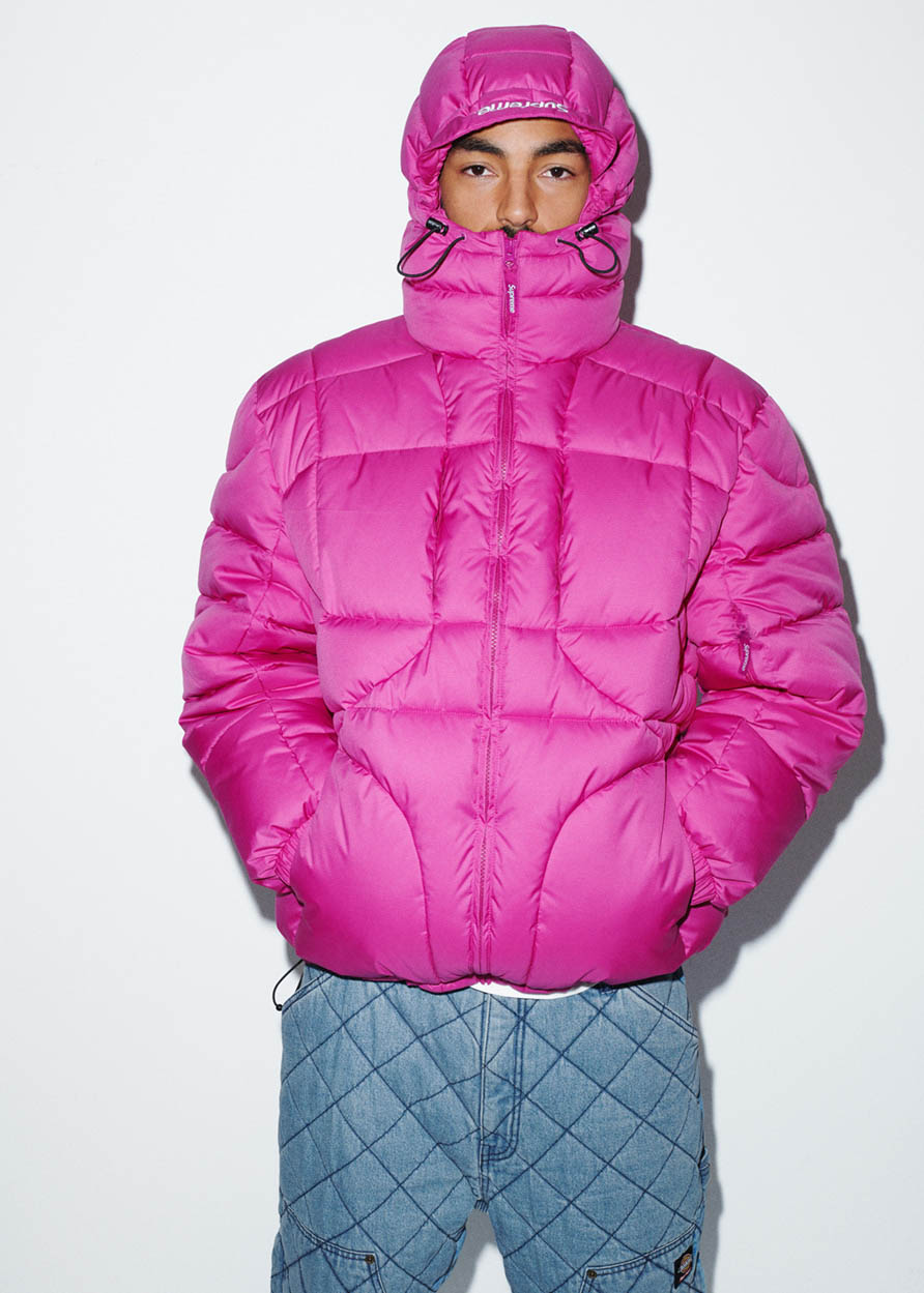 Warp Hooded Puffy Jacket | Supreme 21fw