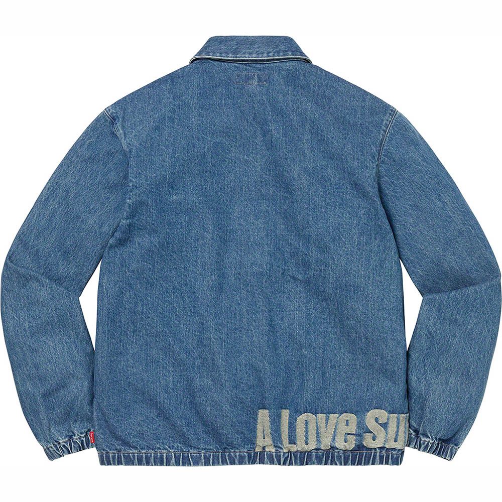 Supreme John Coltrane A Love Supreme Denim Harrington Jacket