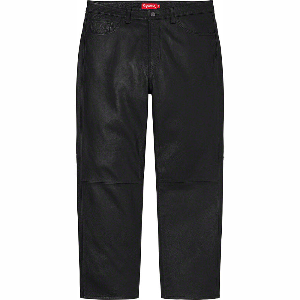 Leather 5-Pocket Jean | Supreme 21fw