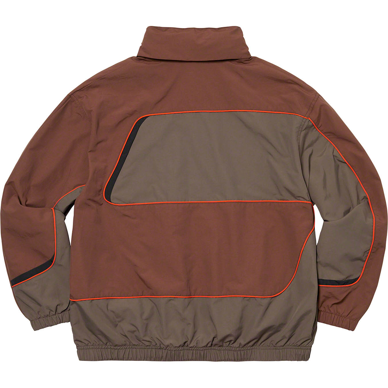 HUFSupreme paneled track jacket XLサイズ ロゴ