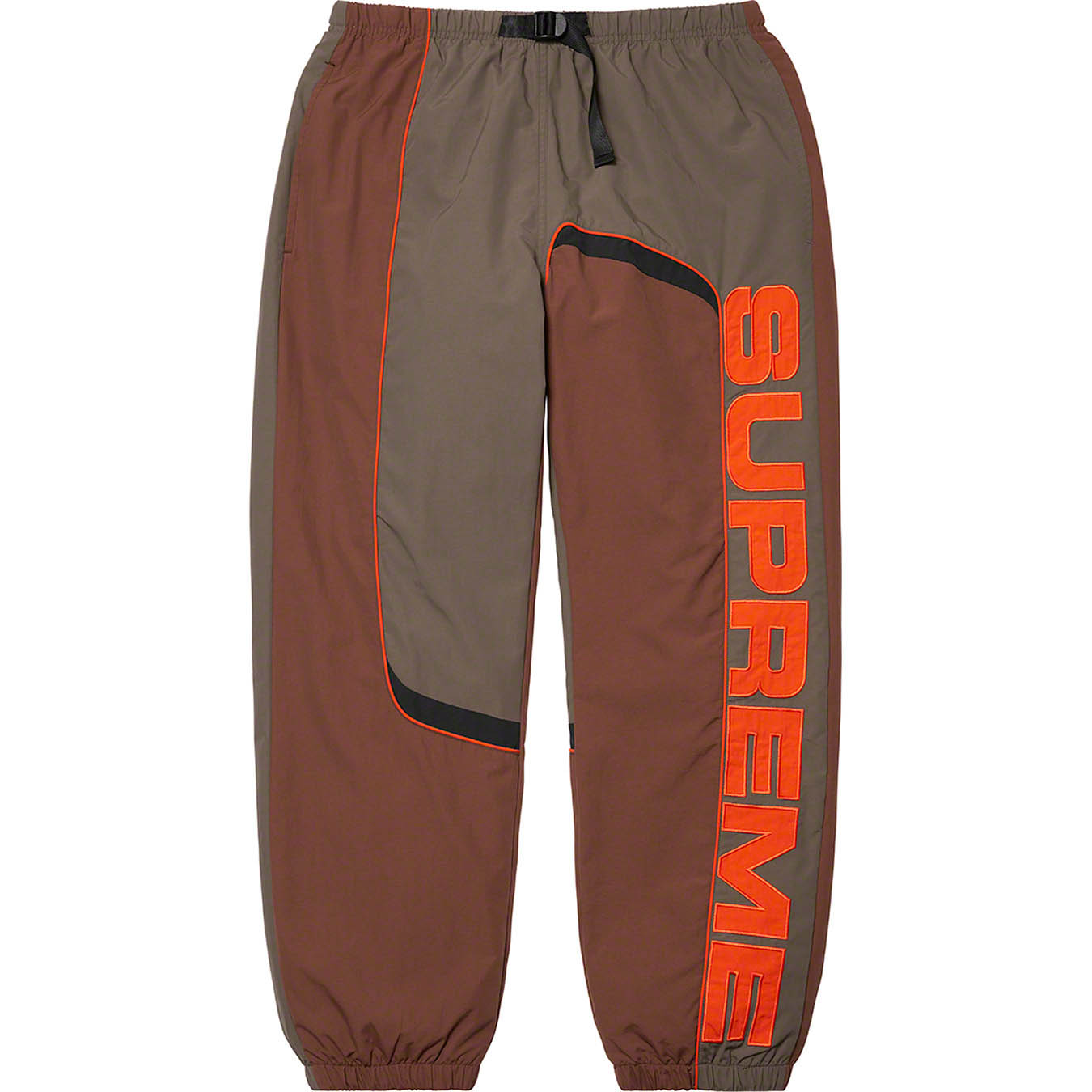 Supreme S Paneled Belted Track Pant