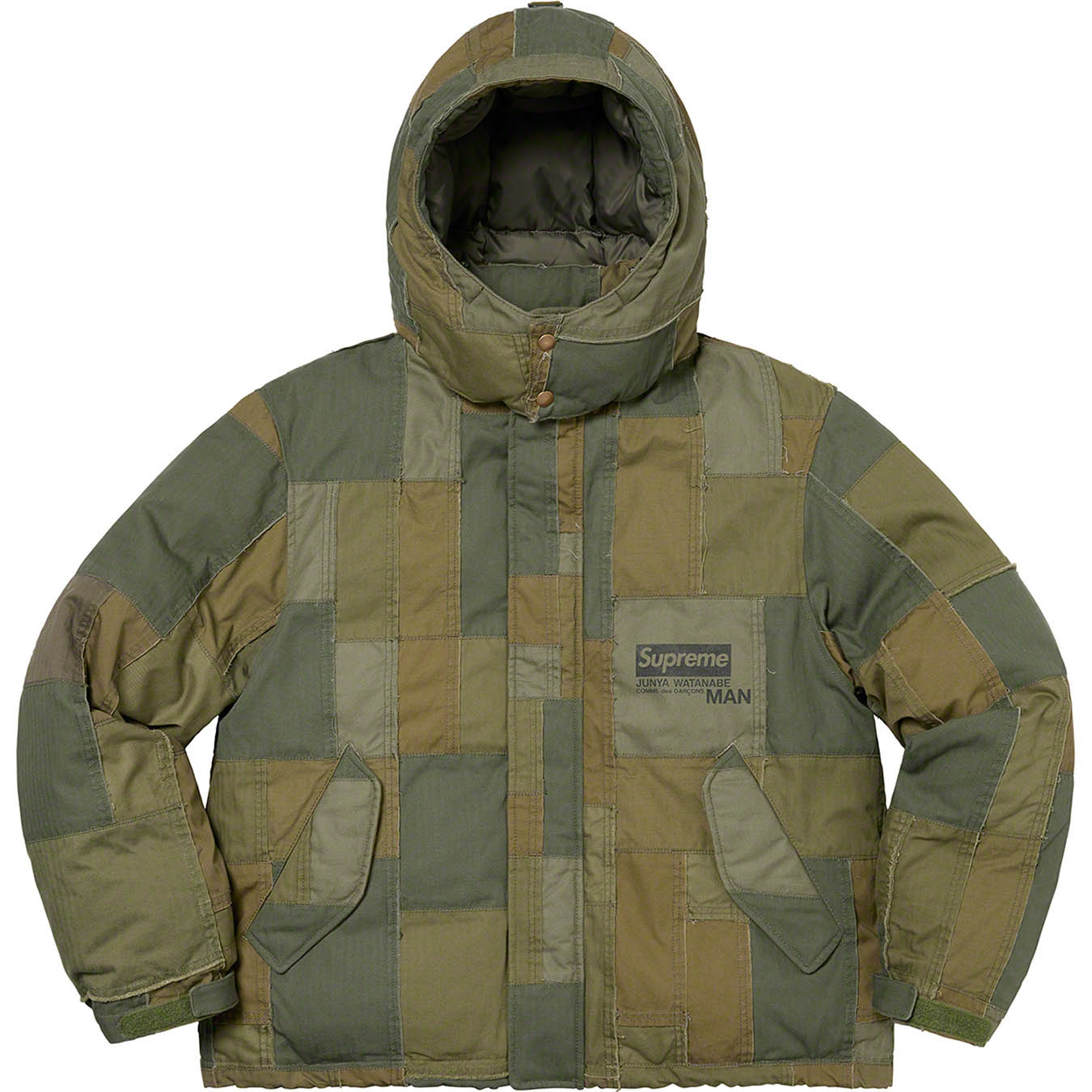 メンズsupreme puffy jaket 2014