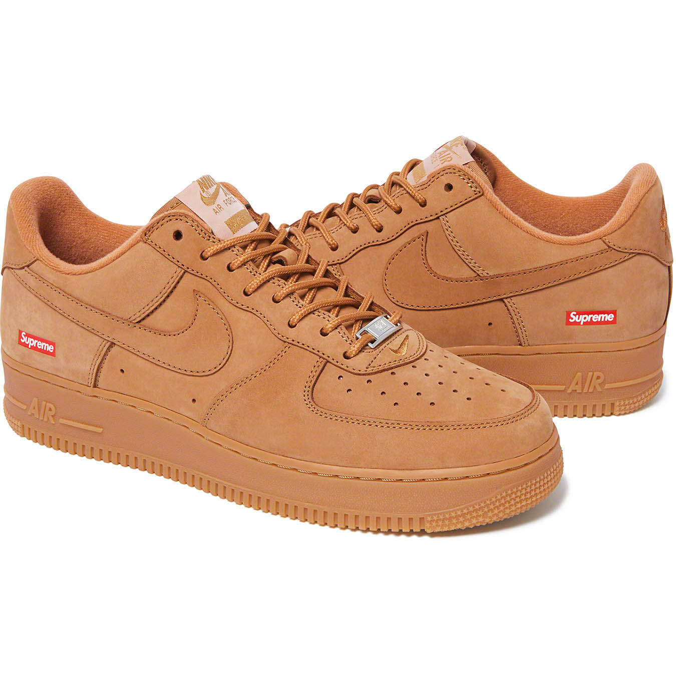 Supreme NIKE Air Force1 ウィート　27.5cm