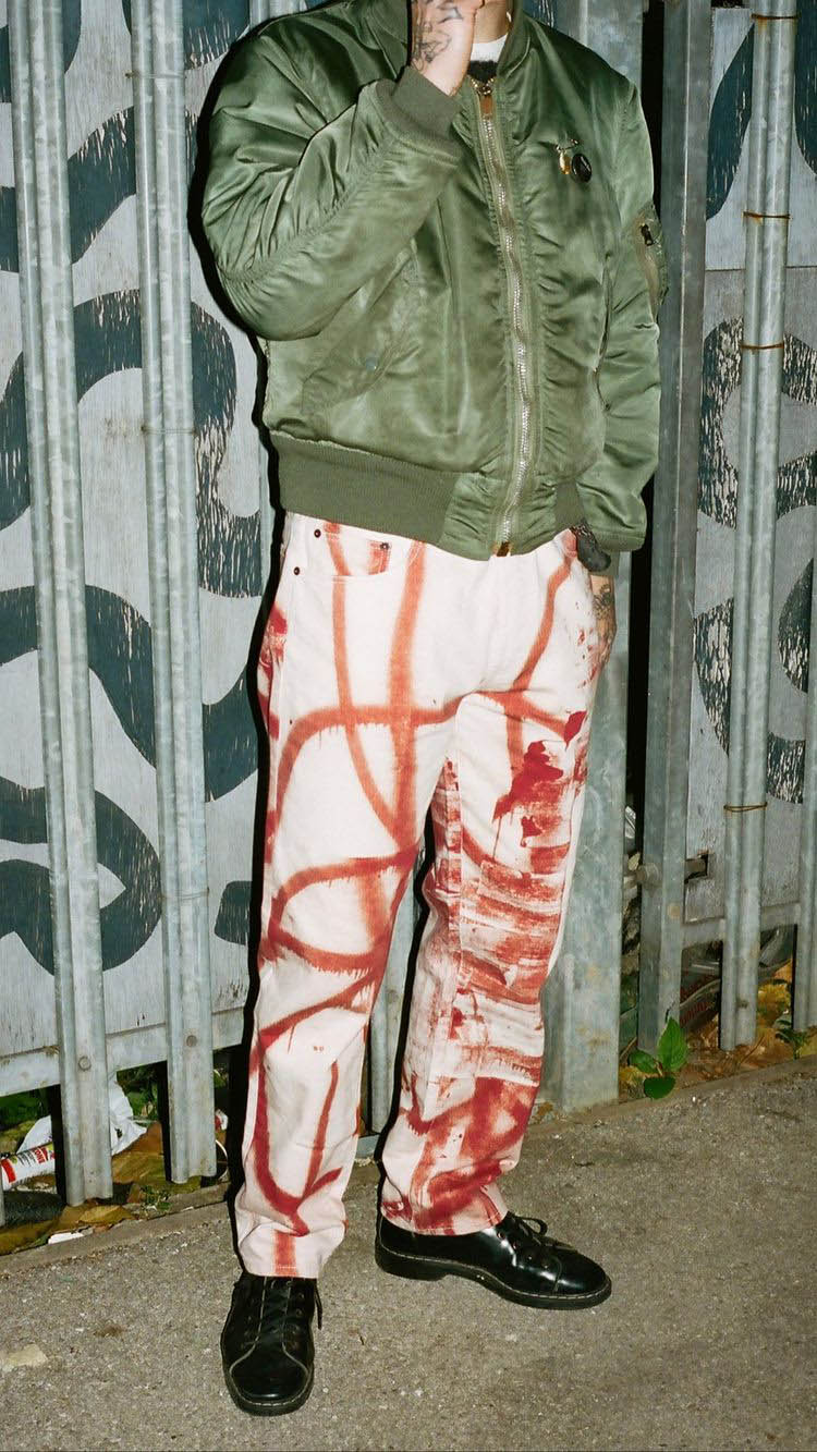 Christopher Wool/Supreme Regular Jean | Supreme 21fw