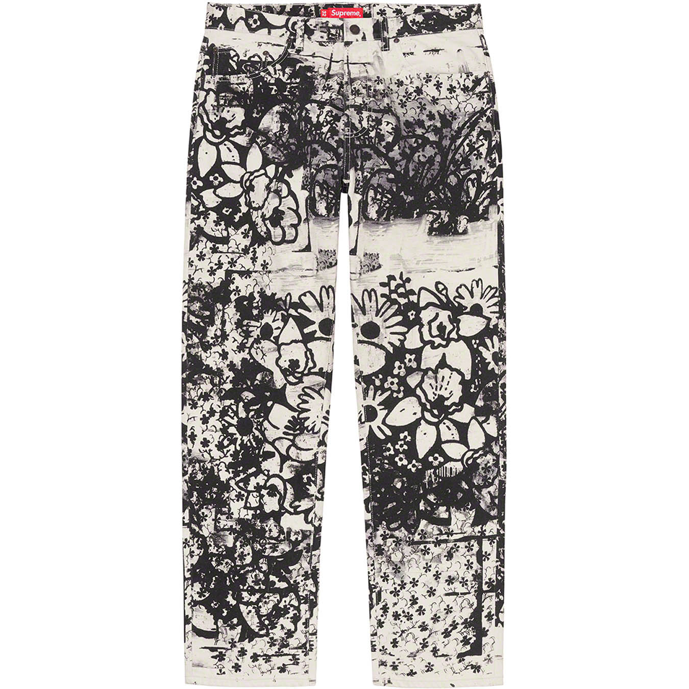 Supreme Christopher Wool/Supreme Regular Jean