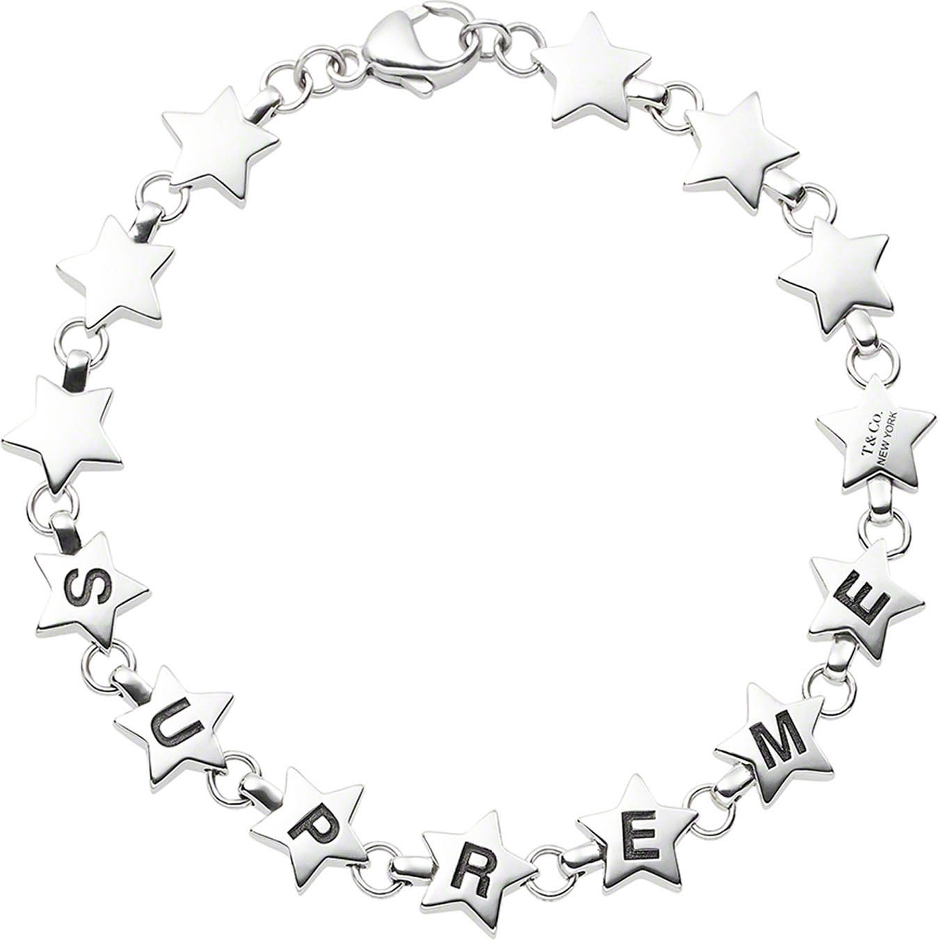 ブレスレット/バングルSupreme Tiffany & Co. Star Bracelet 