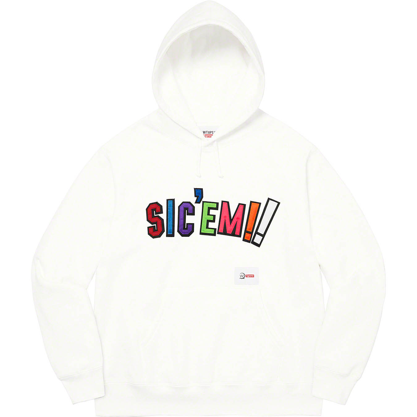 Supreme®/WTAPS® Sic'em! Hooded Sweatshirt | Supreme 21fw