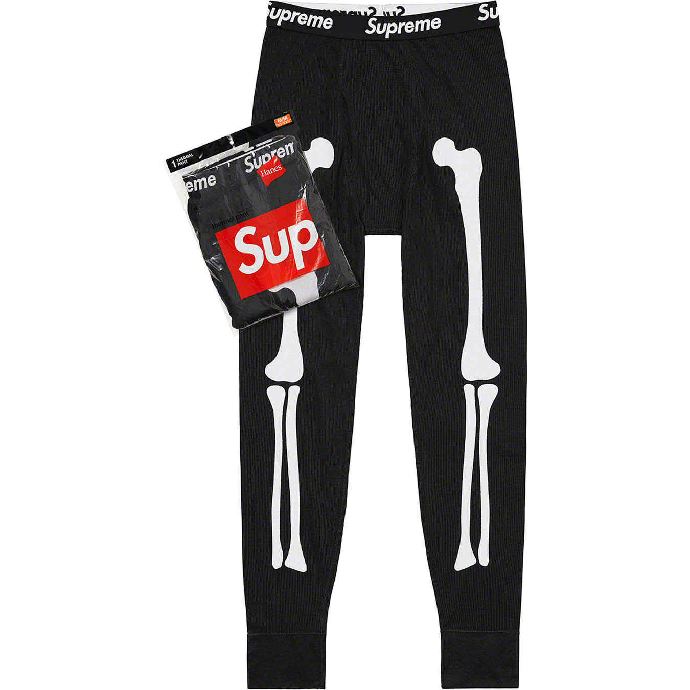 Supreme®/Hanes® Bones Thermal Pant (1 Pack) | Supreme 21fw