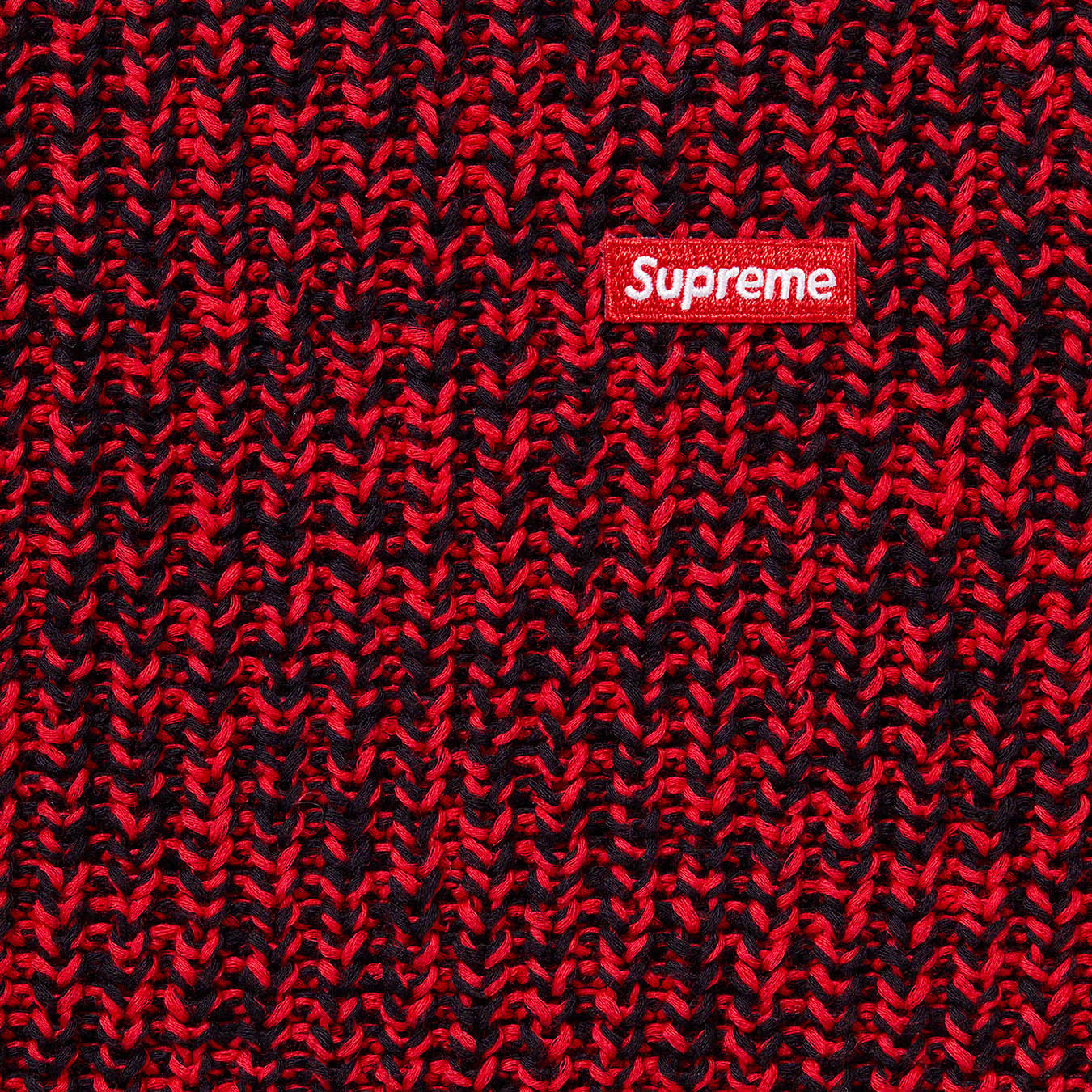Supreme Mélange Rib Knit Sweater