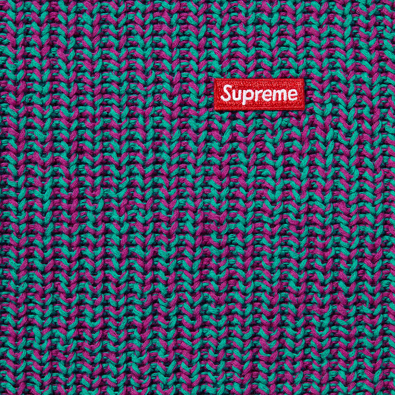Mélange Rib Knit Sweater | Supreme 21fw