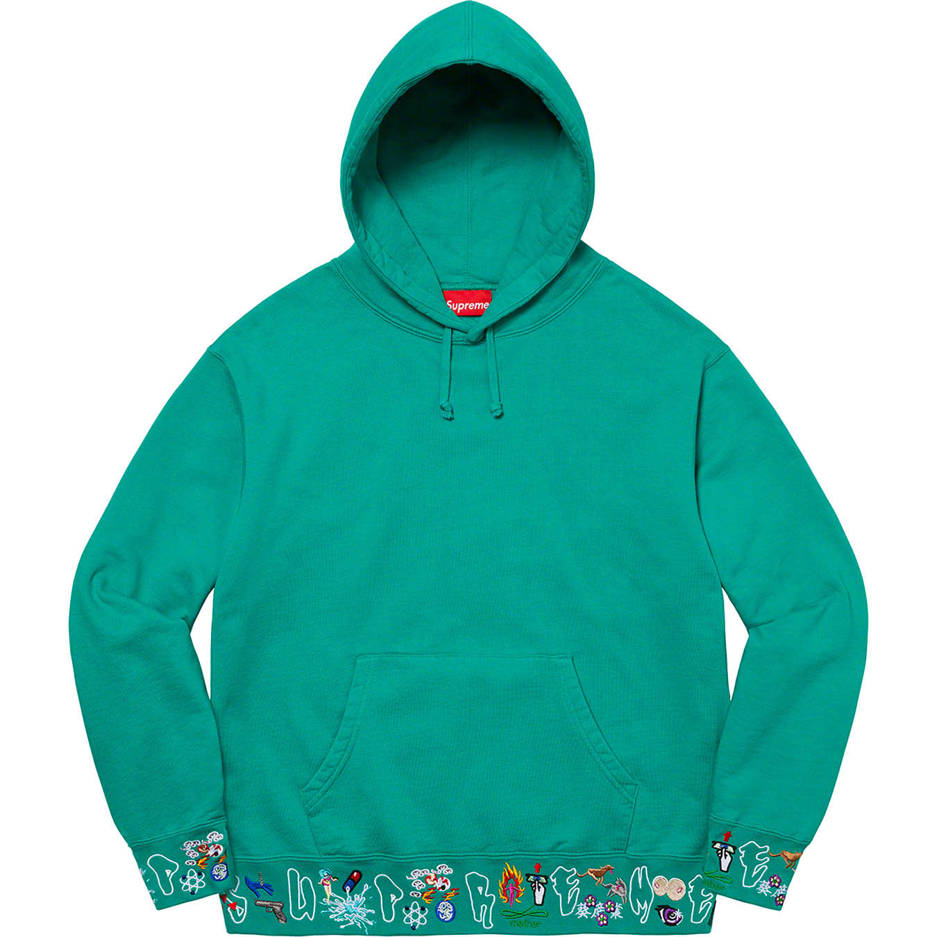 Supreme AOI Icons Hooded Sweatshirt