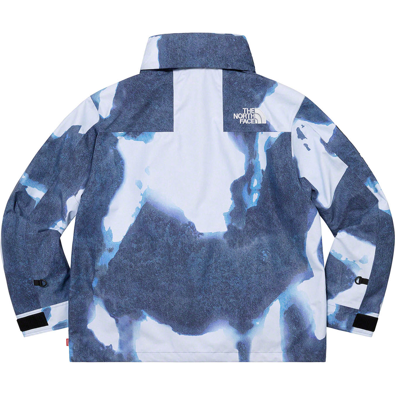 Supreme®/The North Face® Bleached Denim Print Mountain Jacket | Supreme