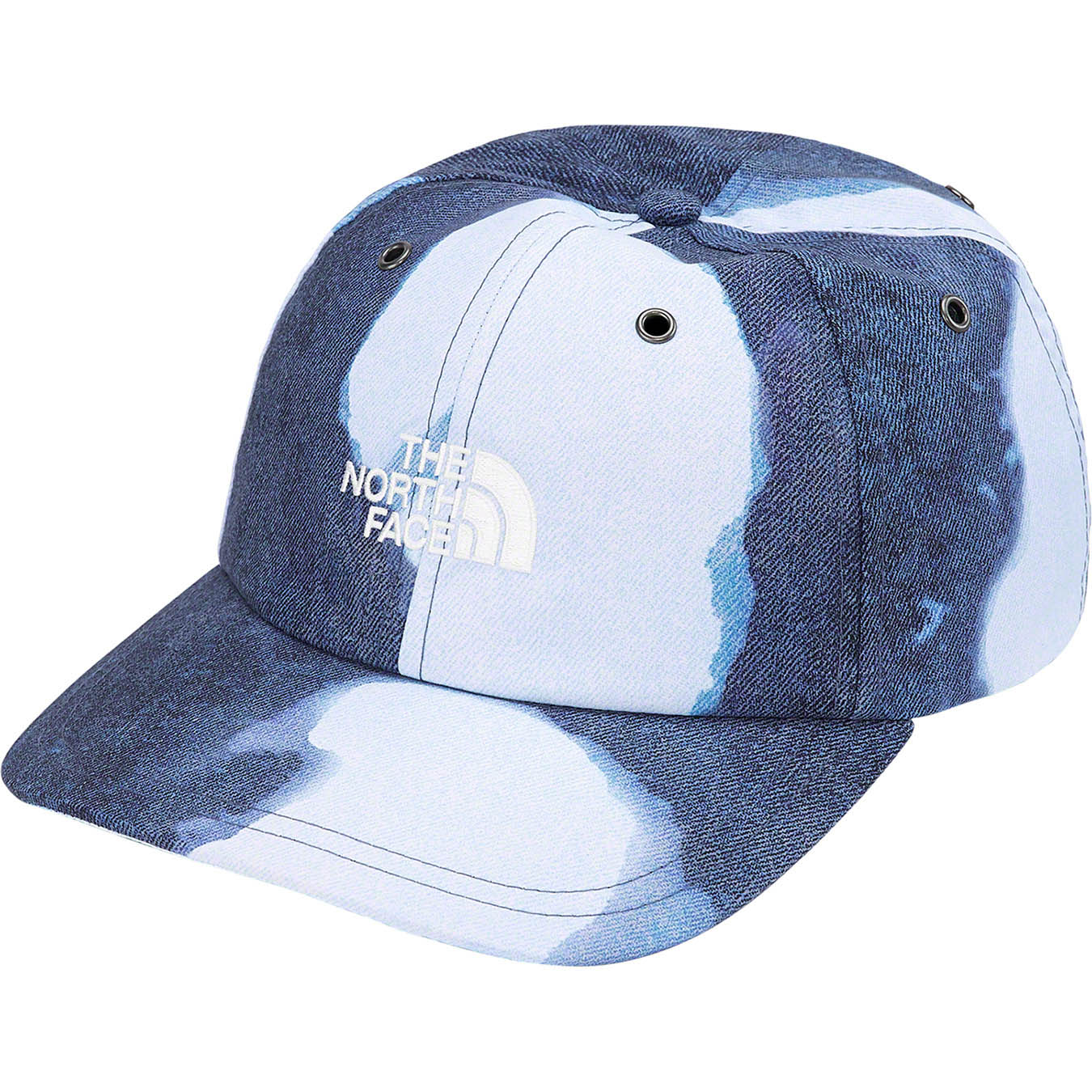 Supreme®/The North Face® Bleached Denim Print 6-Panel