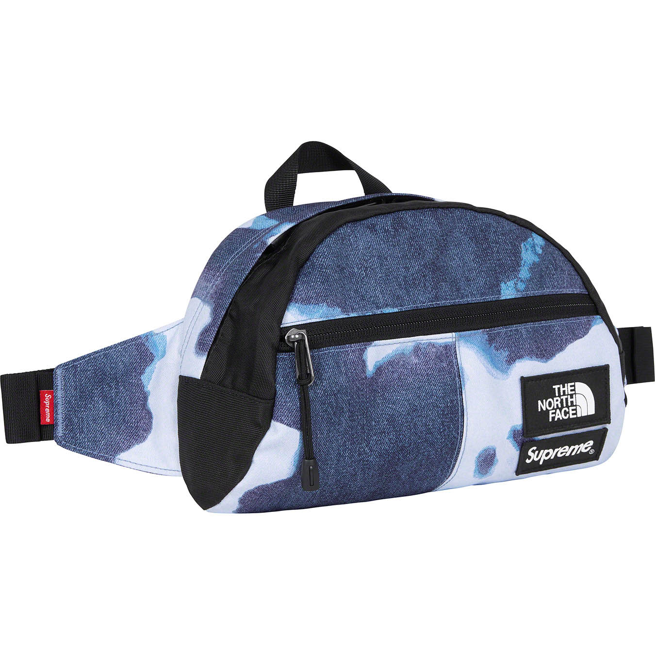 Supreme TNF Bleached Denim Print Roo II - ウエストポーチ