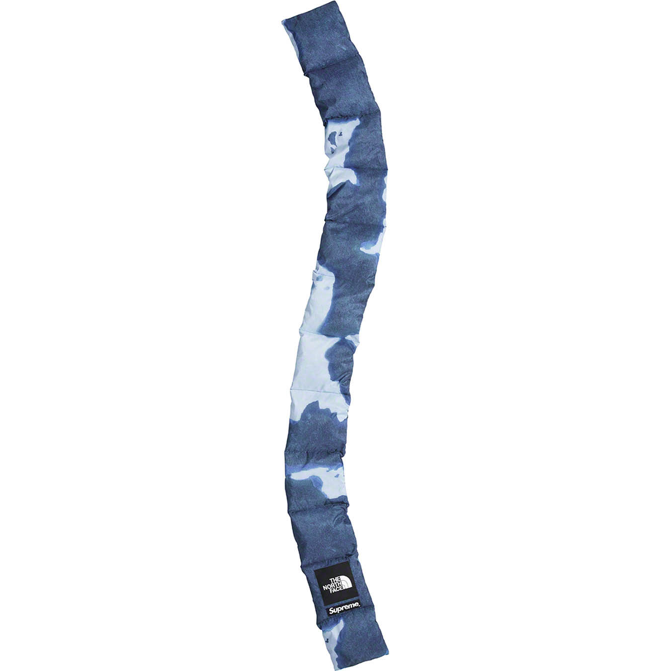Supreme®/The North Face® Bleached Denim Print 700-Fill Down Scarf 