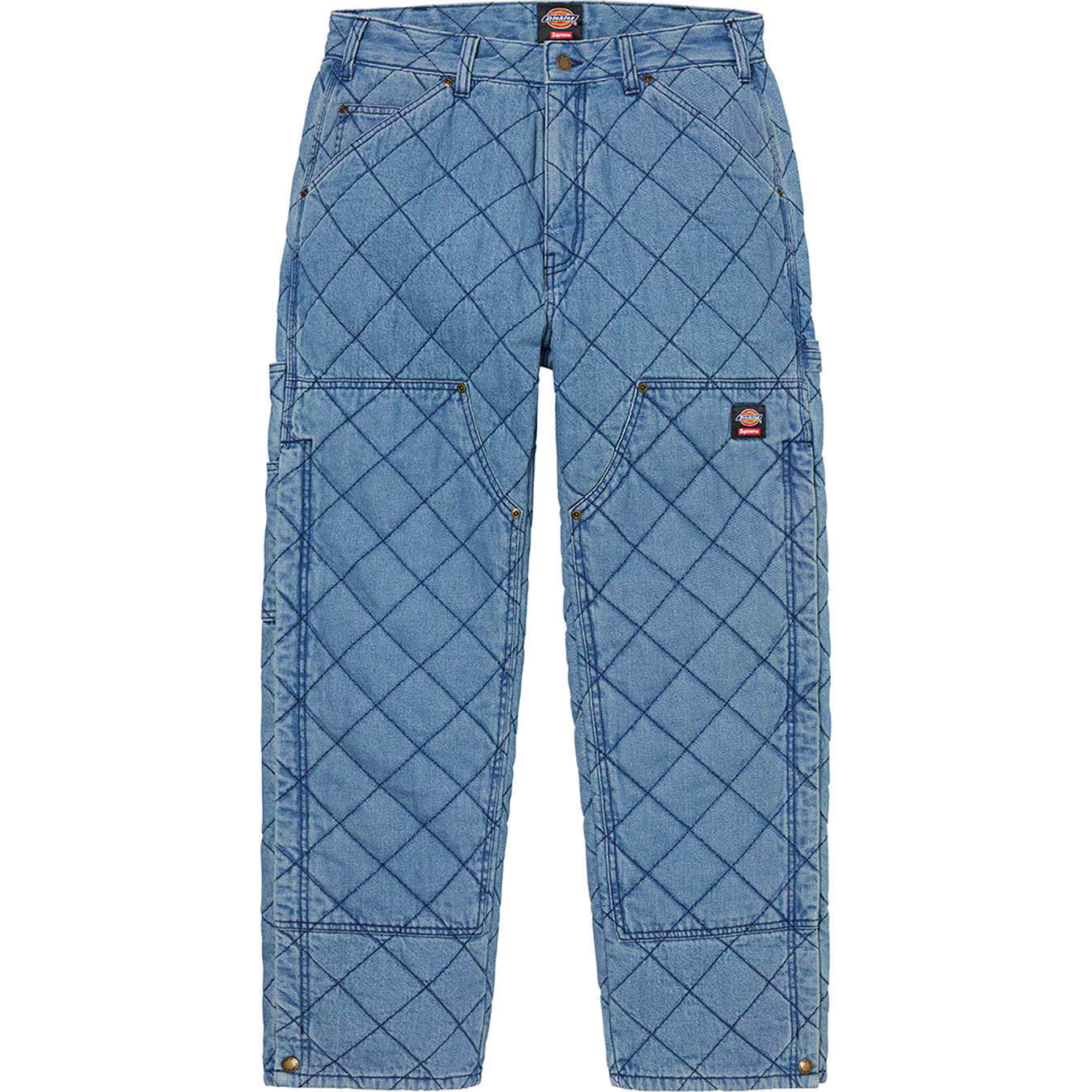 Supreme®/Dickies® Quilted Double Knee Painter Pant | Supreme 21fw