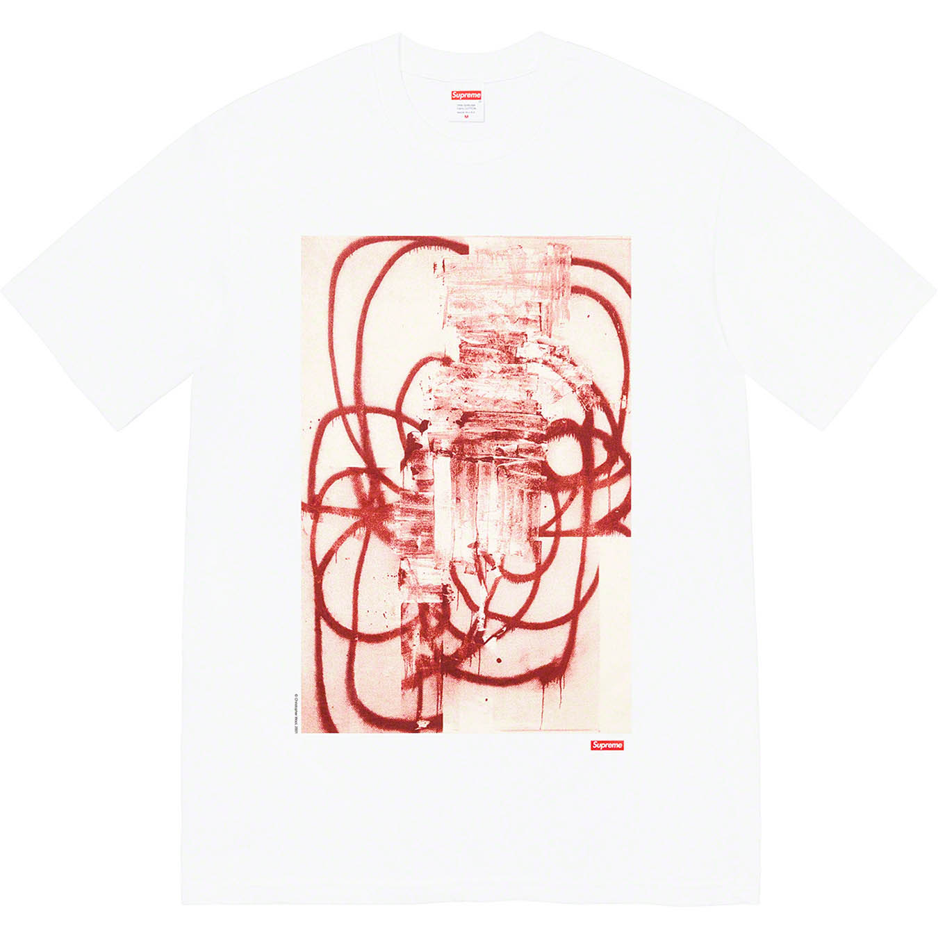 Supreme Christopher Wool/Supreme Tee