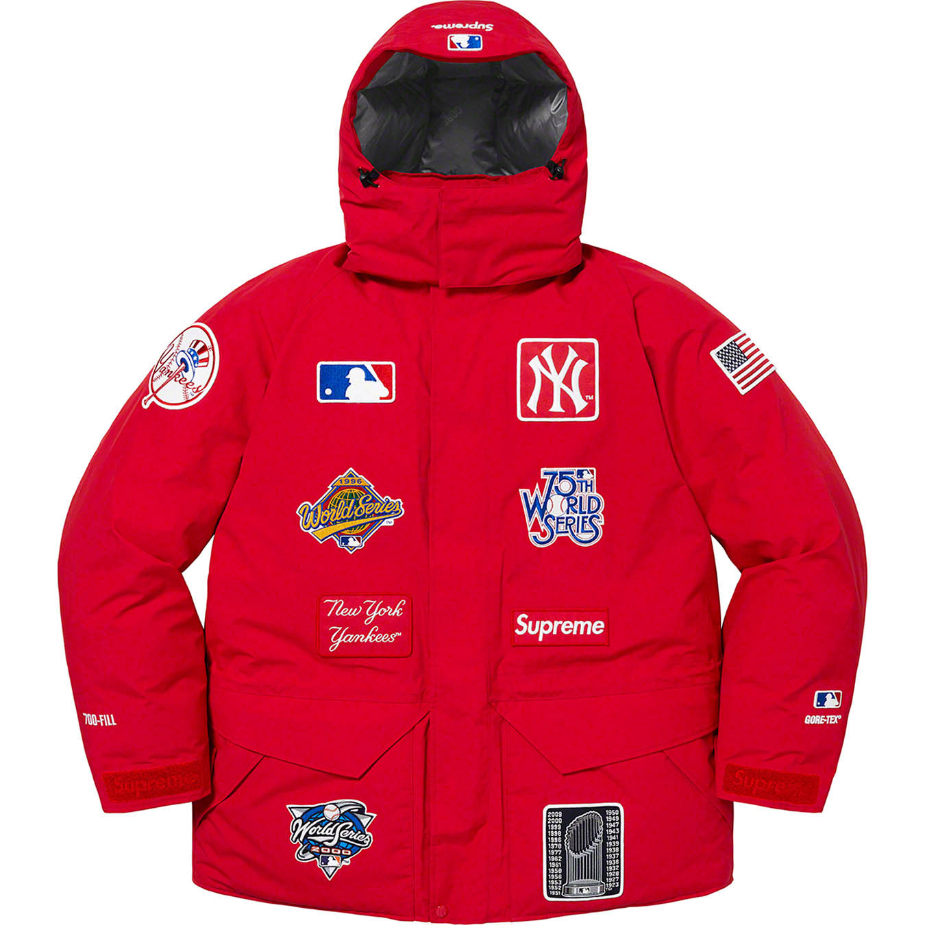 Supreme®/New York Yankees™ GORE-TEX 700-Fill Down Jacket | Supreme 