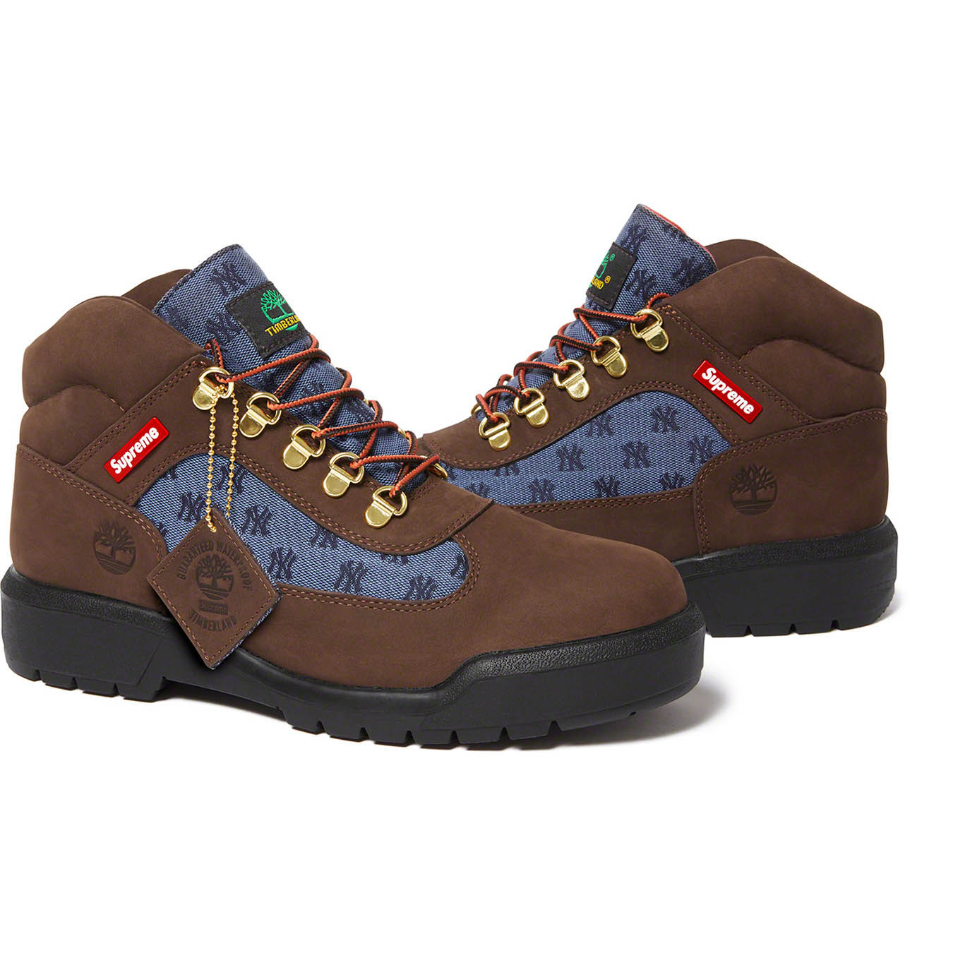 SUPREME✕timberland✕NYヤンキース フィールドブーツ-