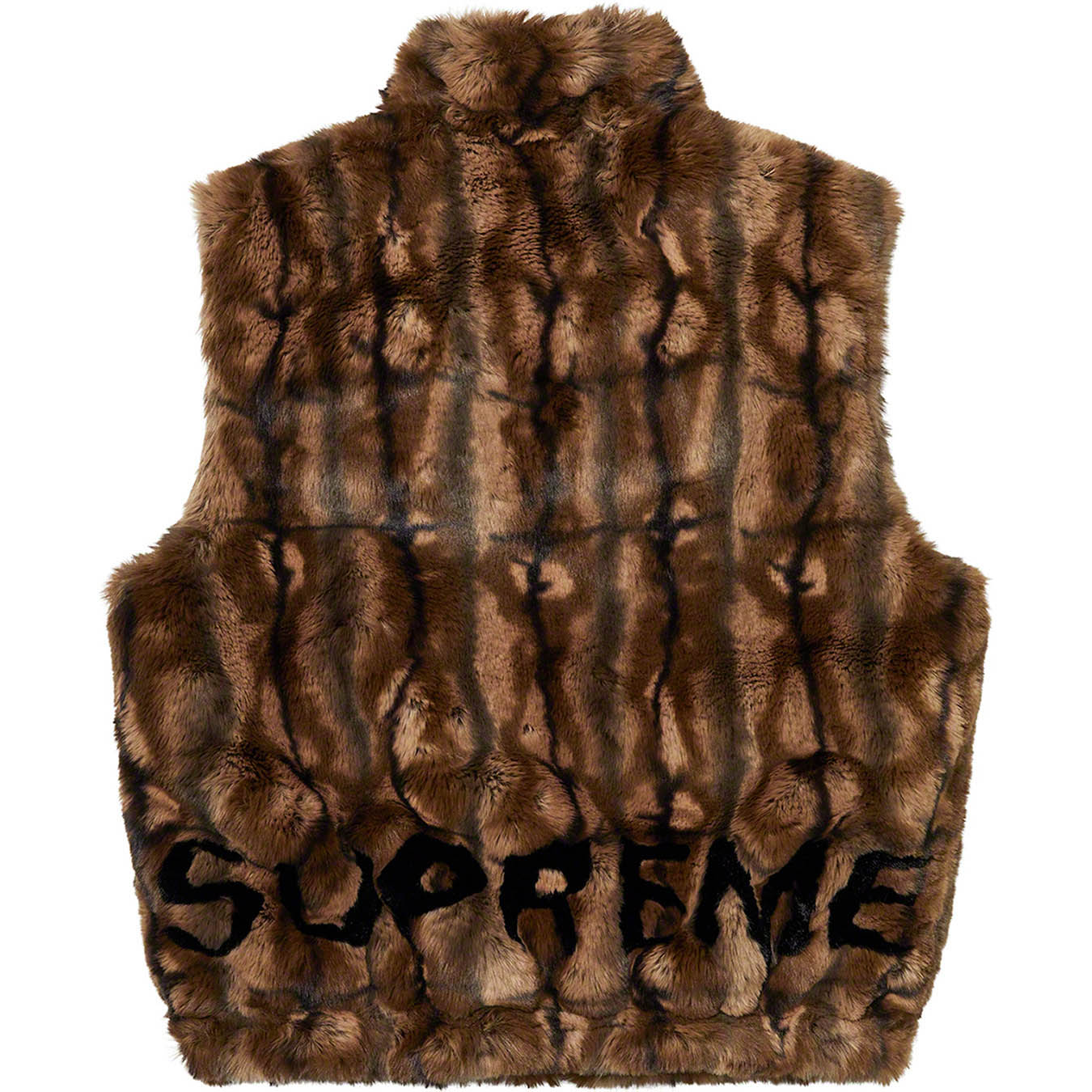 Supreme Faux Fur Hooded Vest