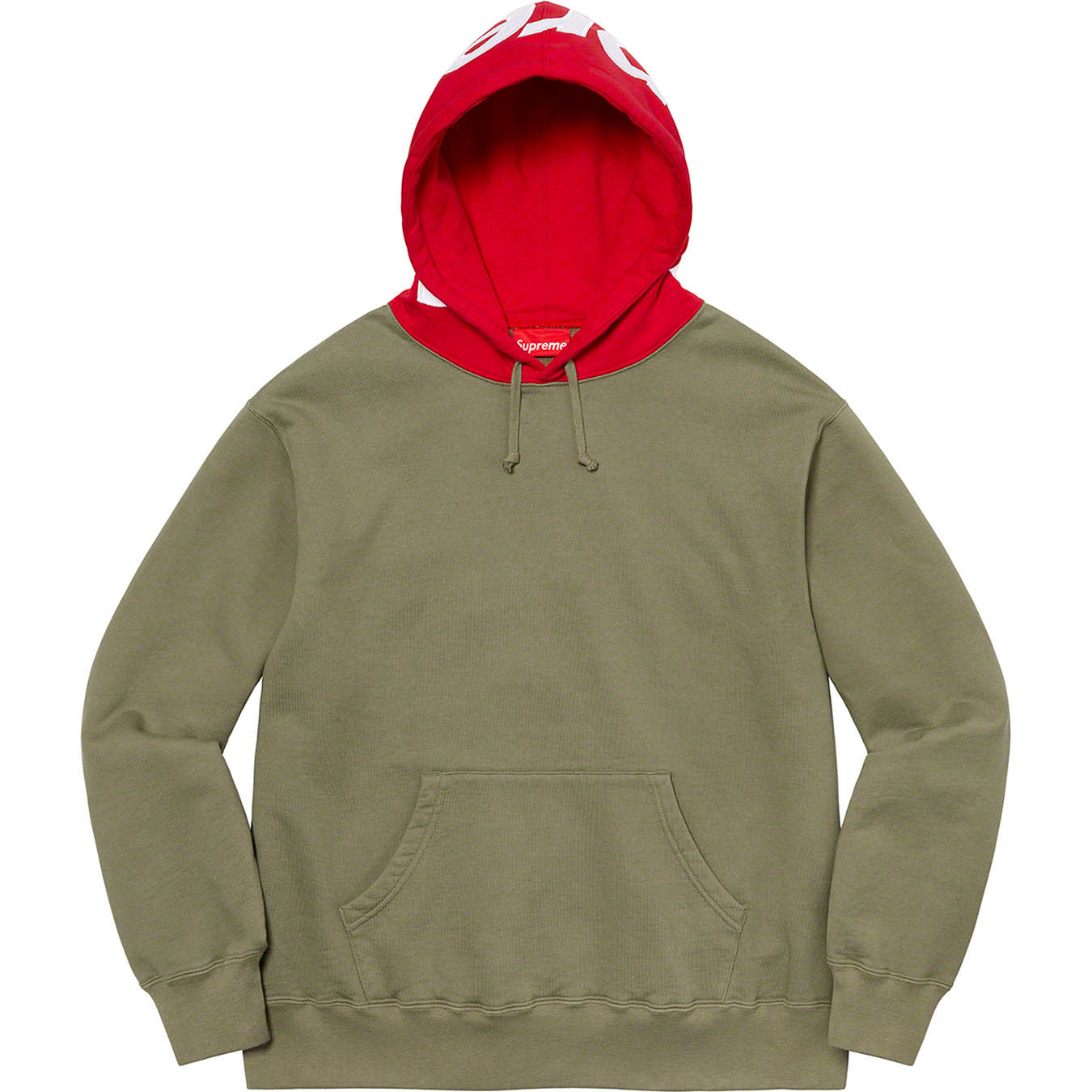 Contrast Hooded Sweatshirt | Supreme 21fw
