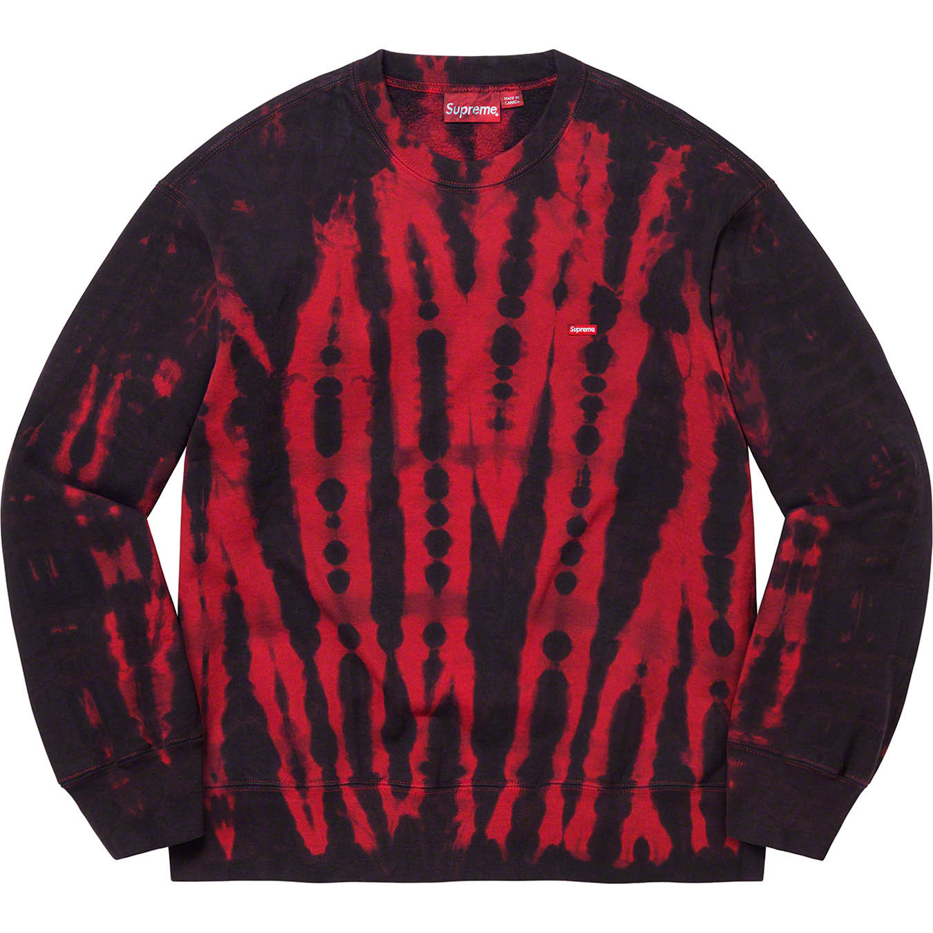 レア品SUPREME 21AW Small Box RED TIEDYE