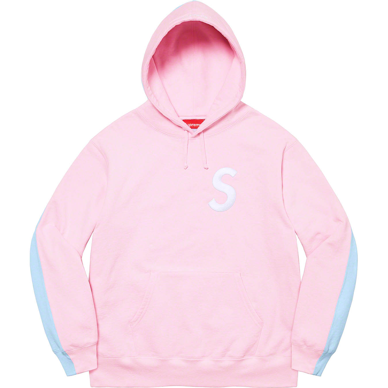 Supreme S Logo Split Hooded Sweatshirt