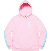 Supreme S Logo Split Hooded Sweatshirt