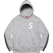 Supreme S Logo Split Hooded Sweatshirt