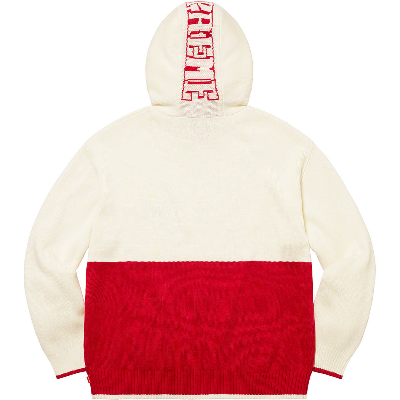 Supreme 2-Tone Hooded Sweater