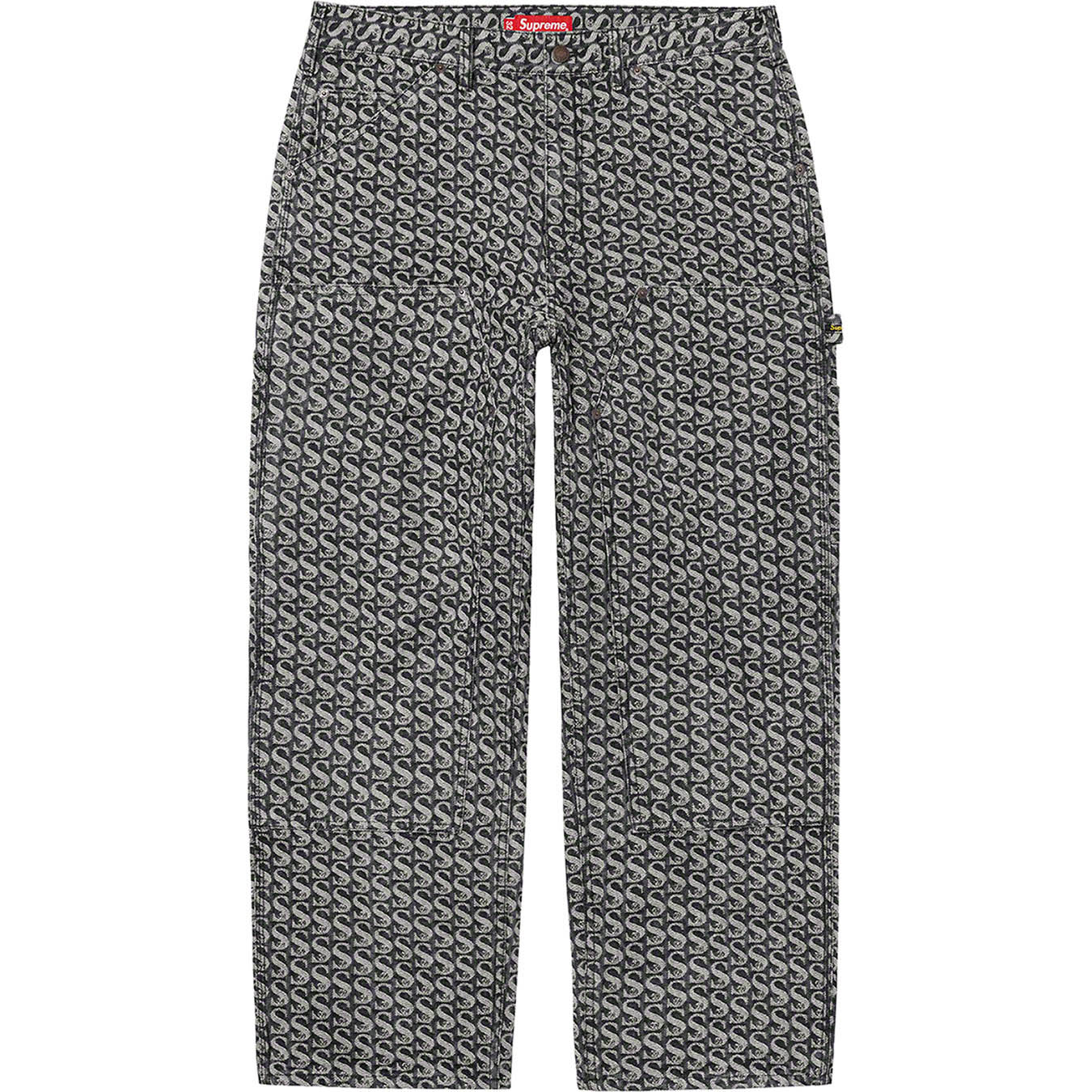 Supreme Monogram Double Knee Denim Painter Pant