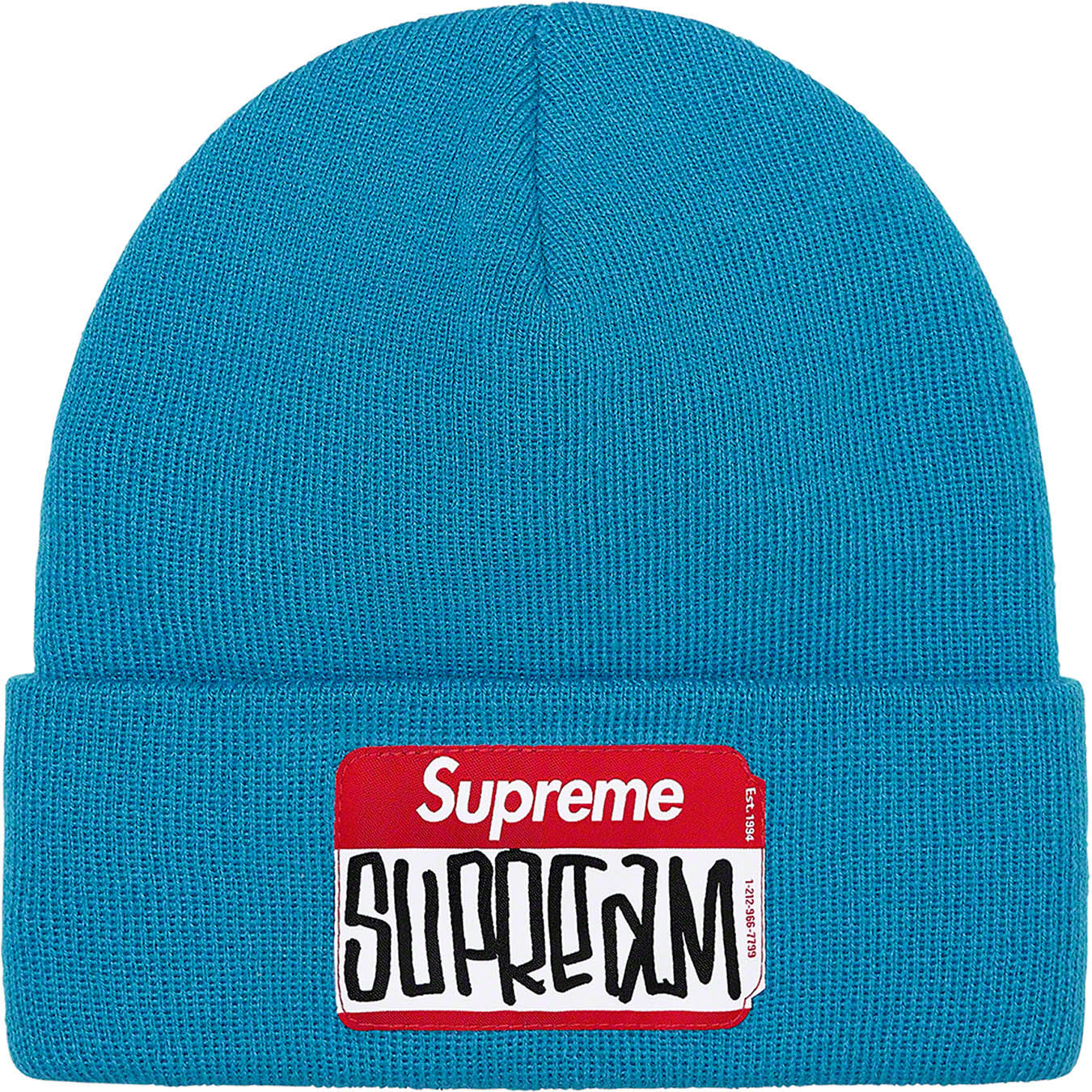 Supreme Gonz Nametag Beanie シュプリーム　ビーニービーニー