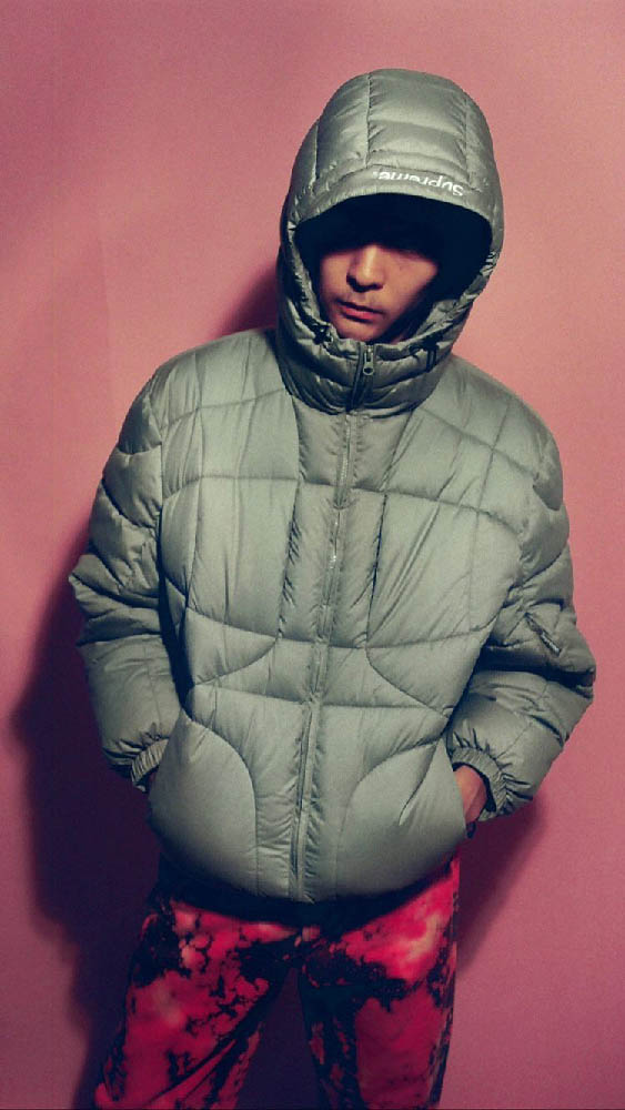 Supreme Warp Hooded Puffy Jacket ダウン