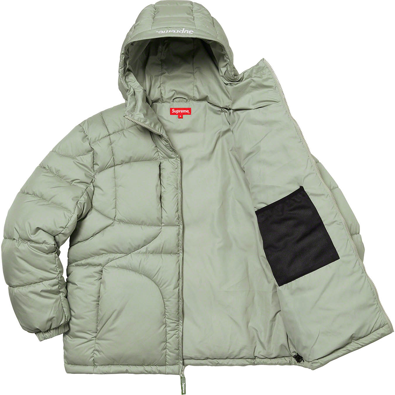 Warp Hooded Puffy Jacket | Supreme 21fw