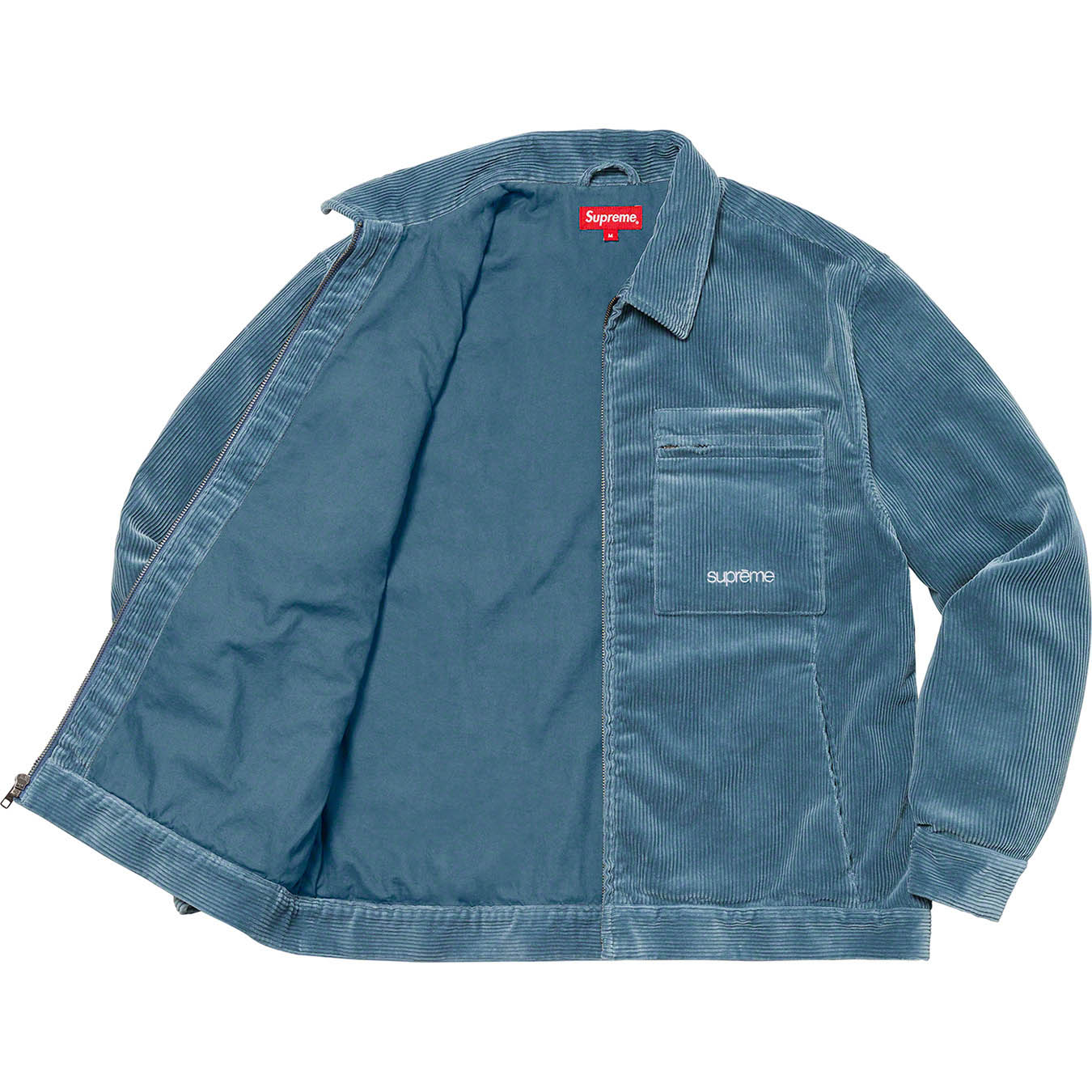 Corduroy Zip Jacket | Supreme 21fw