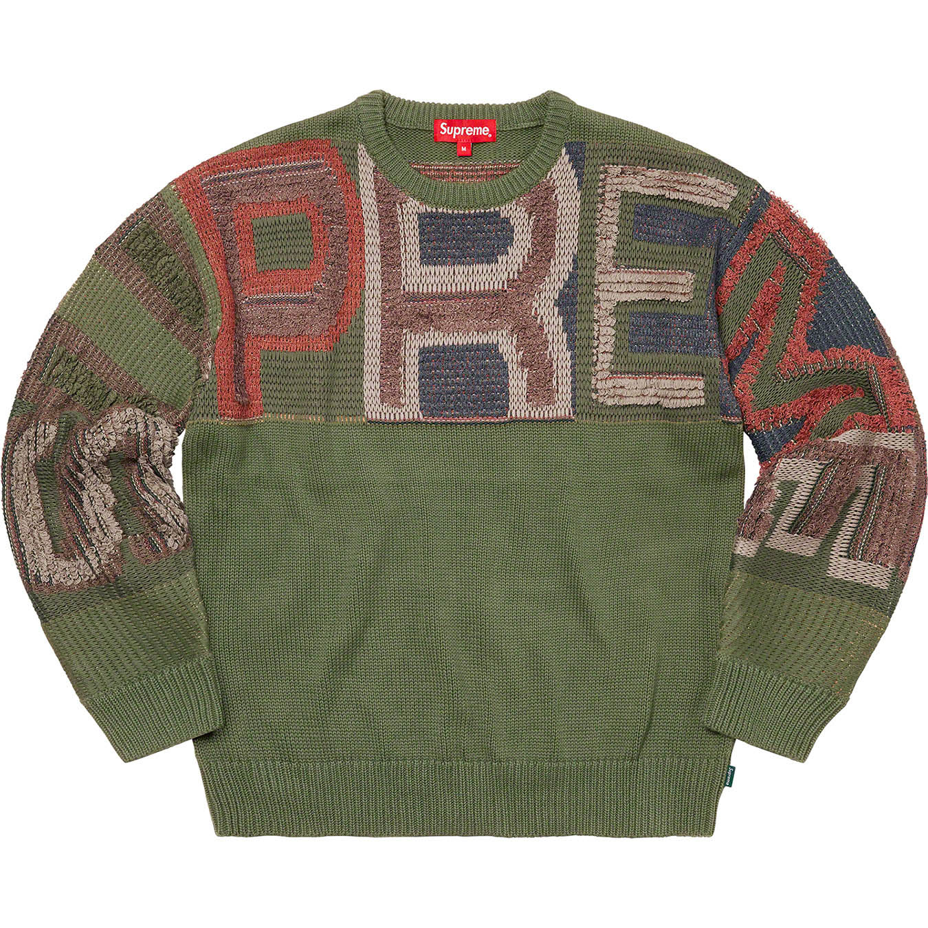 Chenille Logo Sweater | Supreme 21fw
