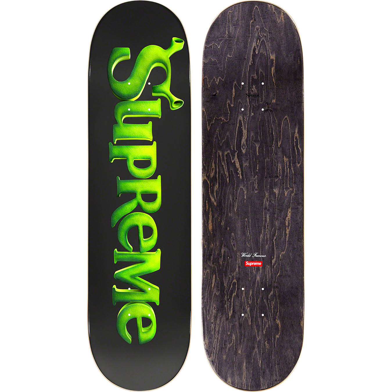 Supreme Shrek Skateboard