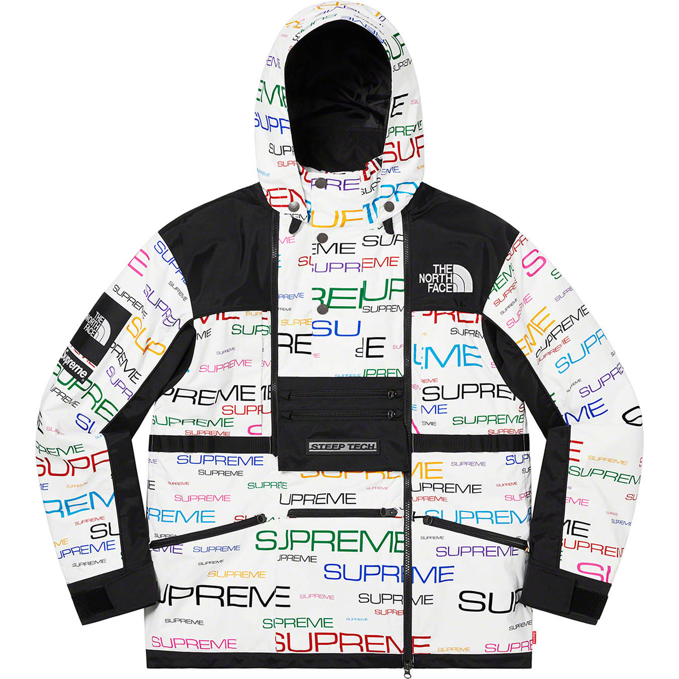 Supreme The North Face Steep Tech Hooded Jacket Black