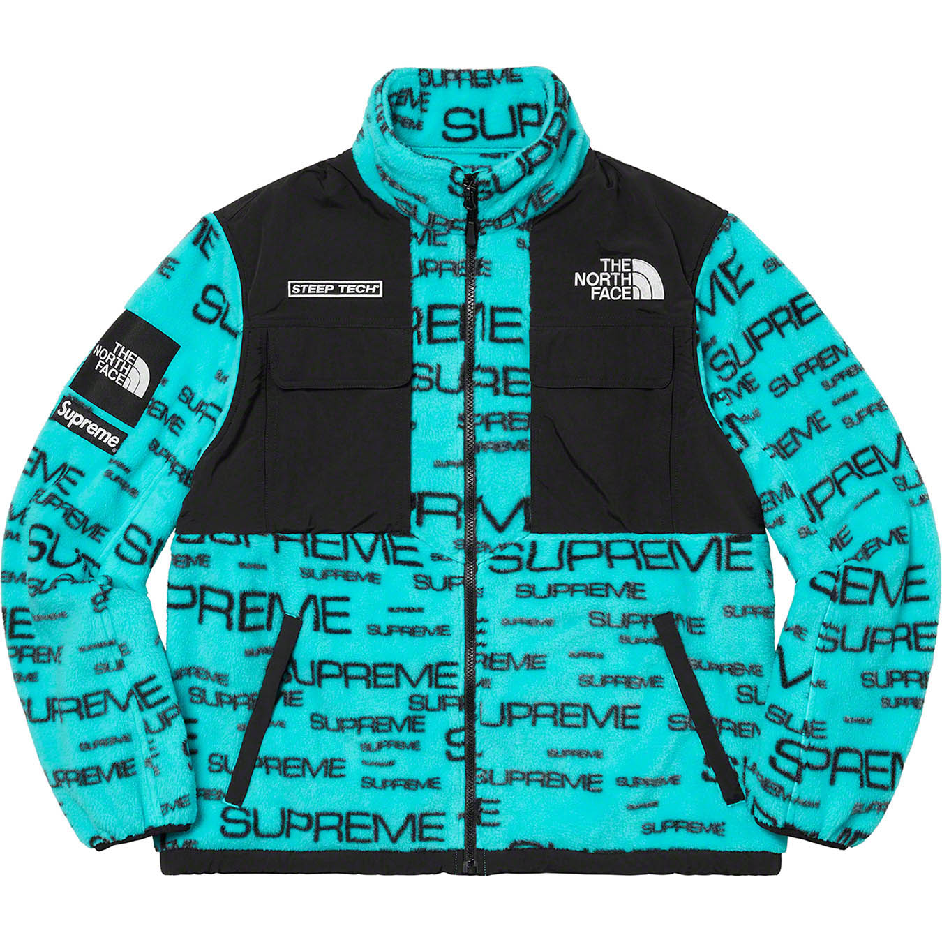 Supreme®/The North Face® Steep Tech Fleece Jacket | Supreme 21fw