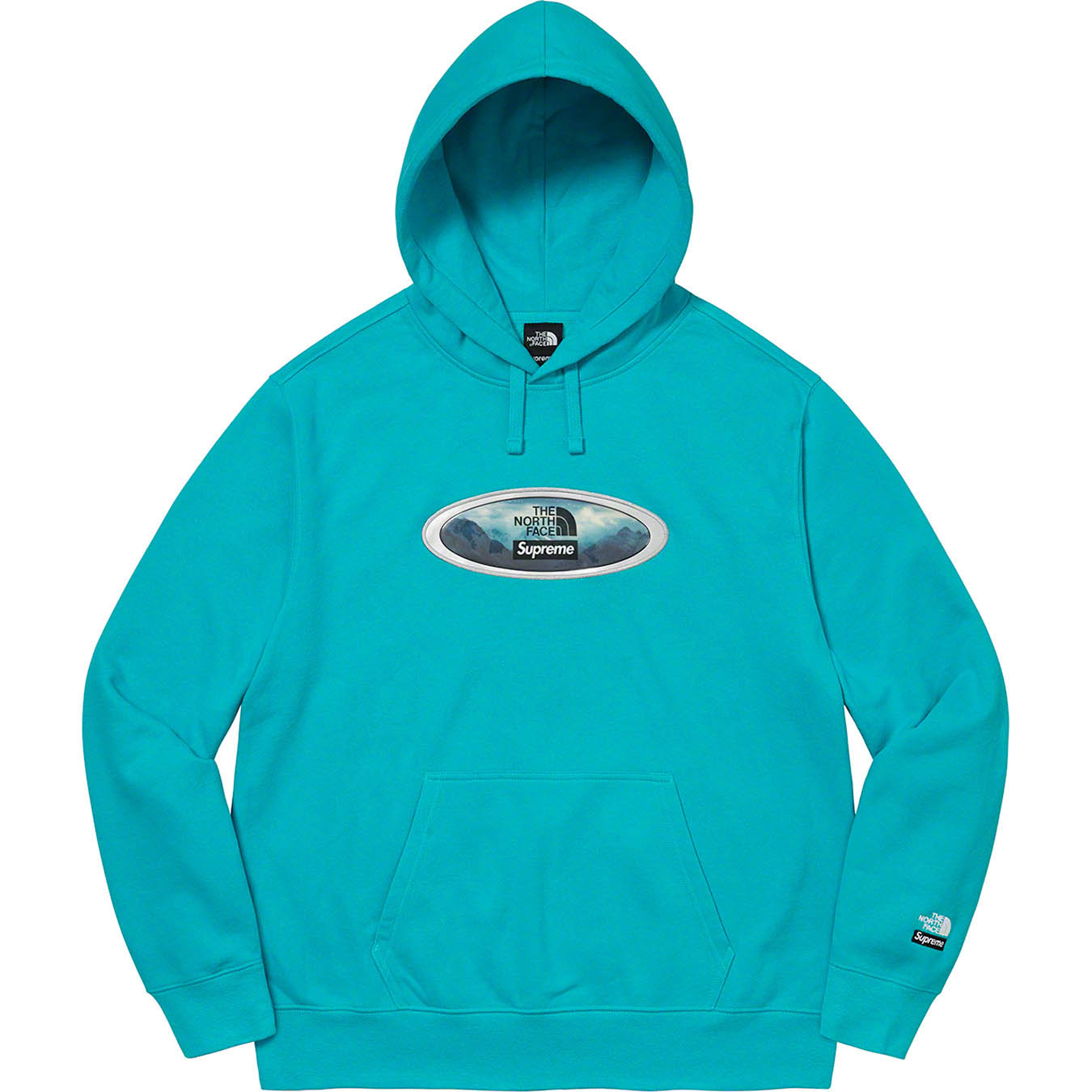 M Lenticular Mountains Hooded Sweatshirt - パーカー