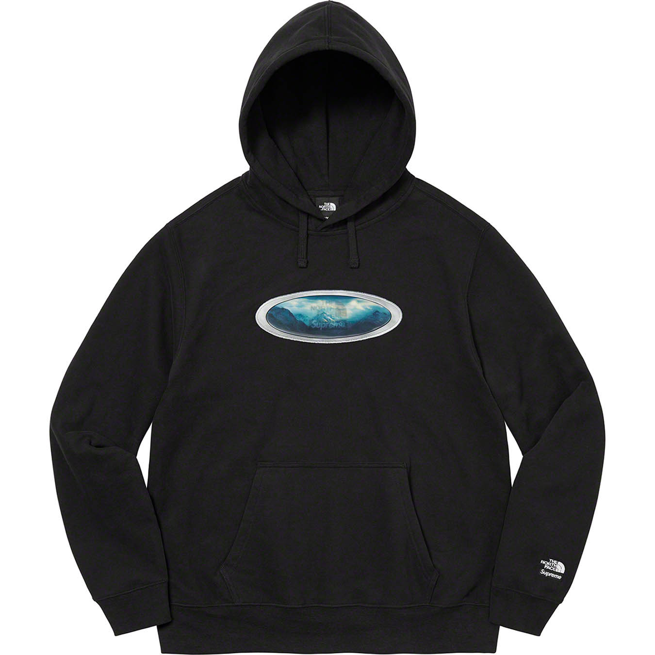 Supreme®/The North Face® Lenticular Mountains Hooded Sweatshirt