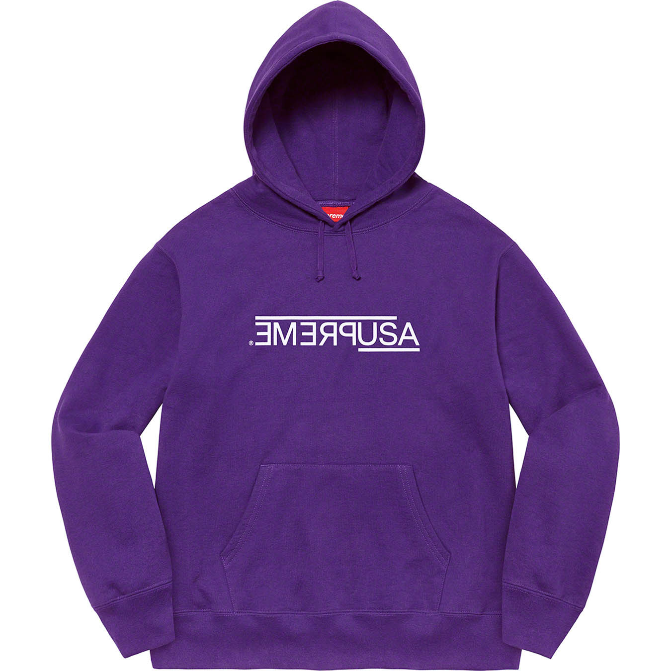 Supreme USA Hooded Sweatshirt