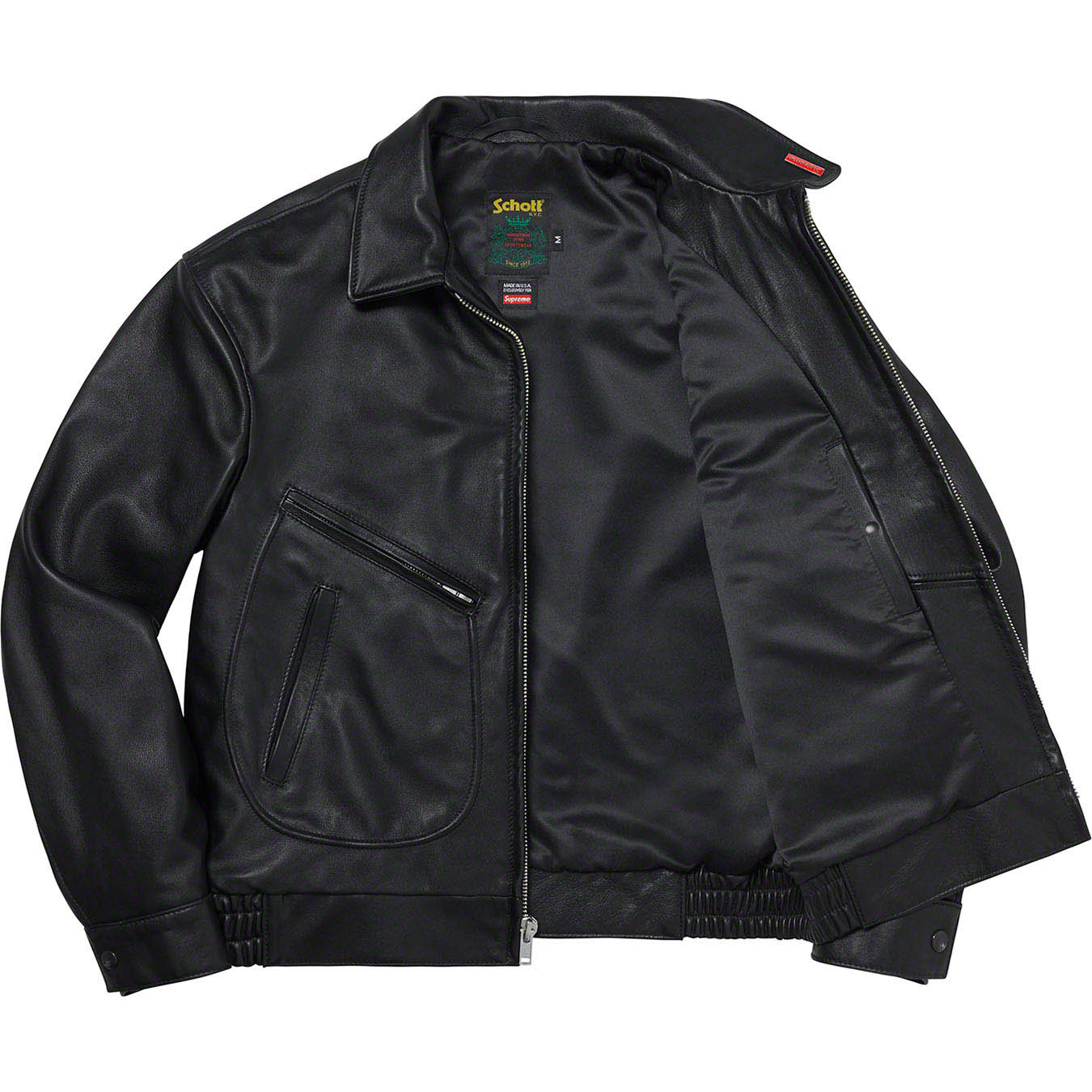 Schott leather shop tanker jacket