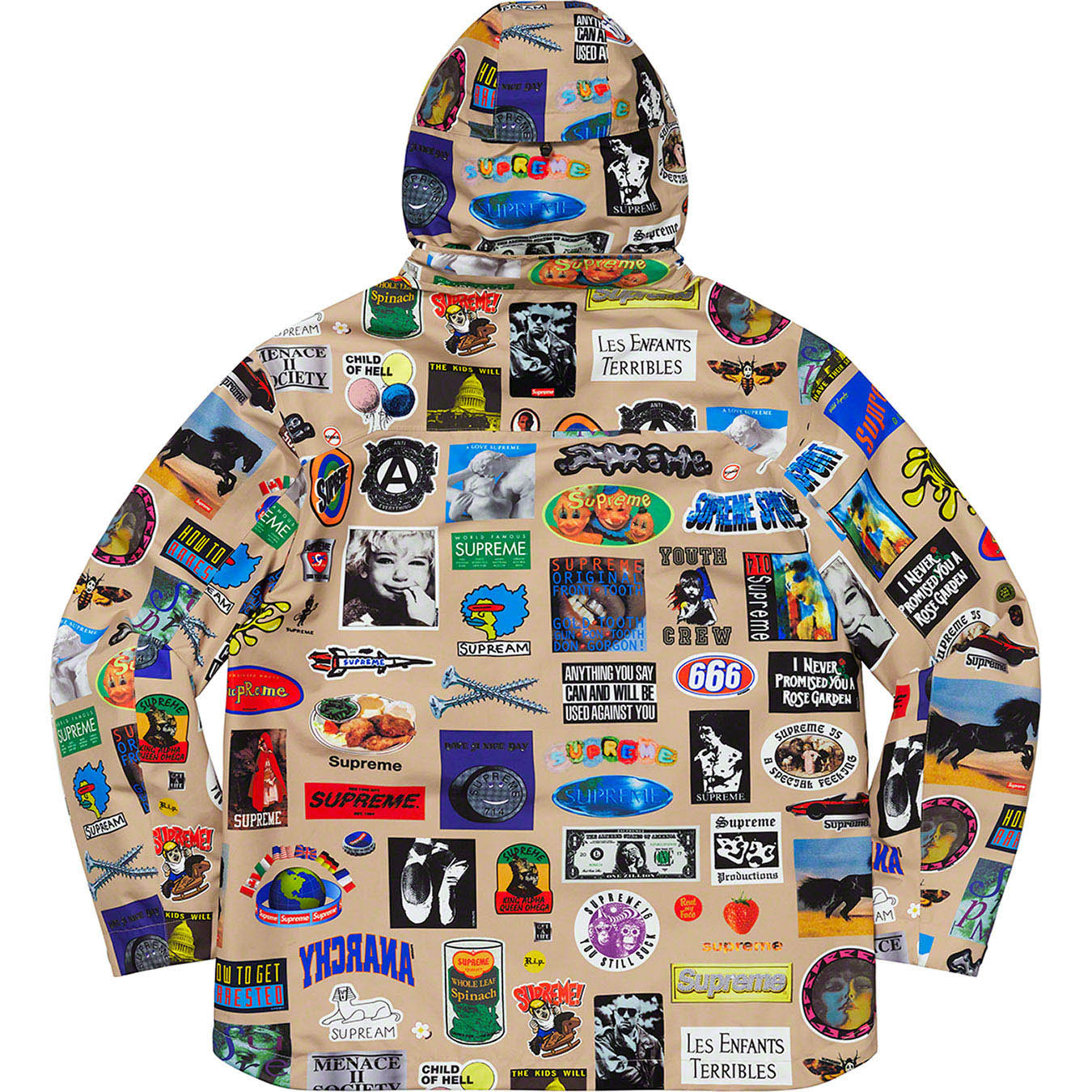 GORE-TEX Stickers Shell Jacket | Supreme 21ss